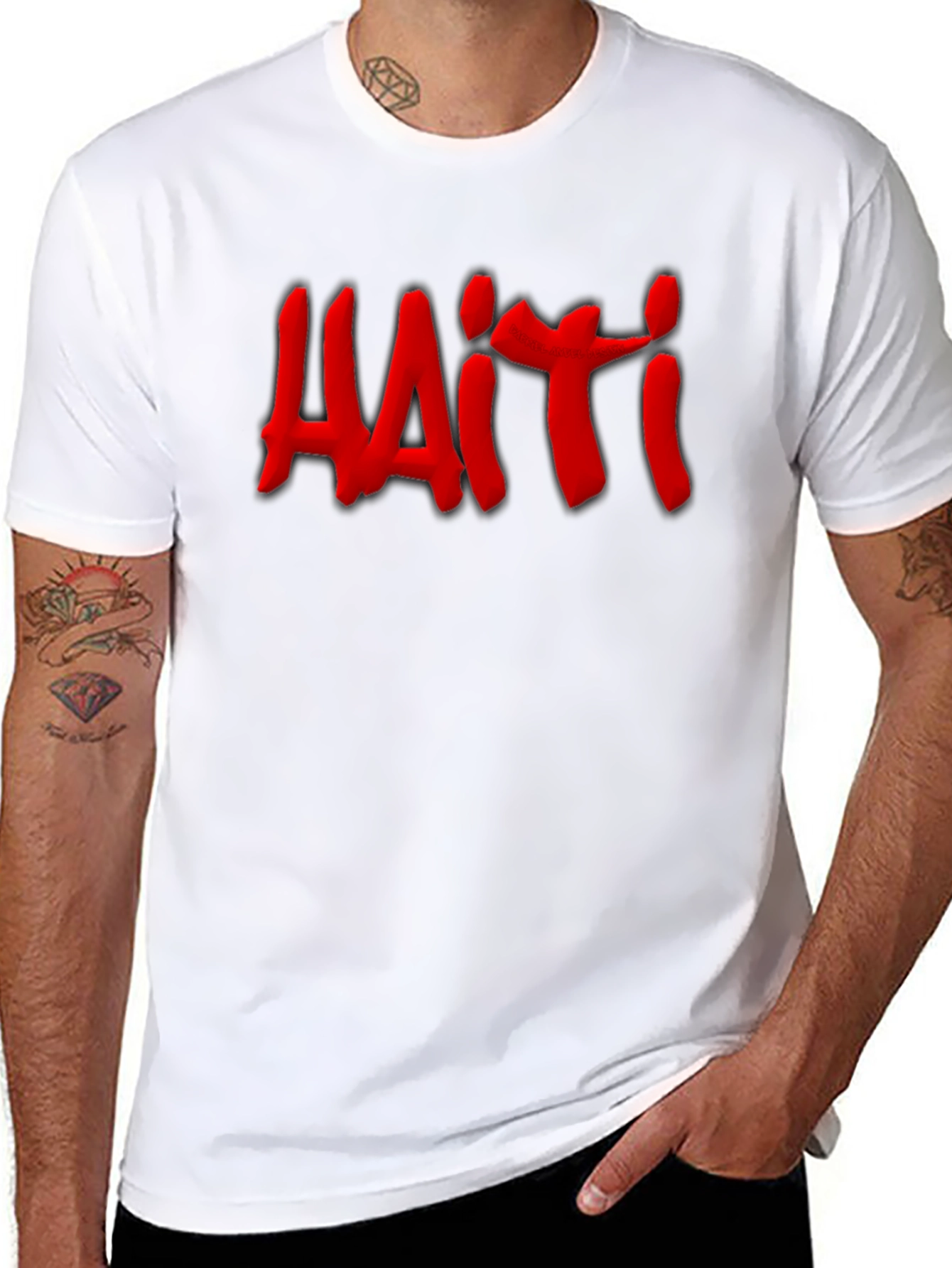 Haiti Graphic Tee - Casual Style
