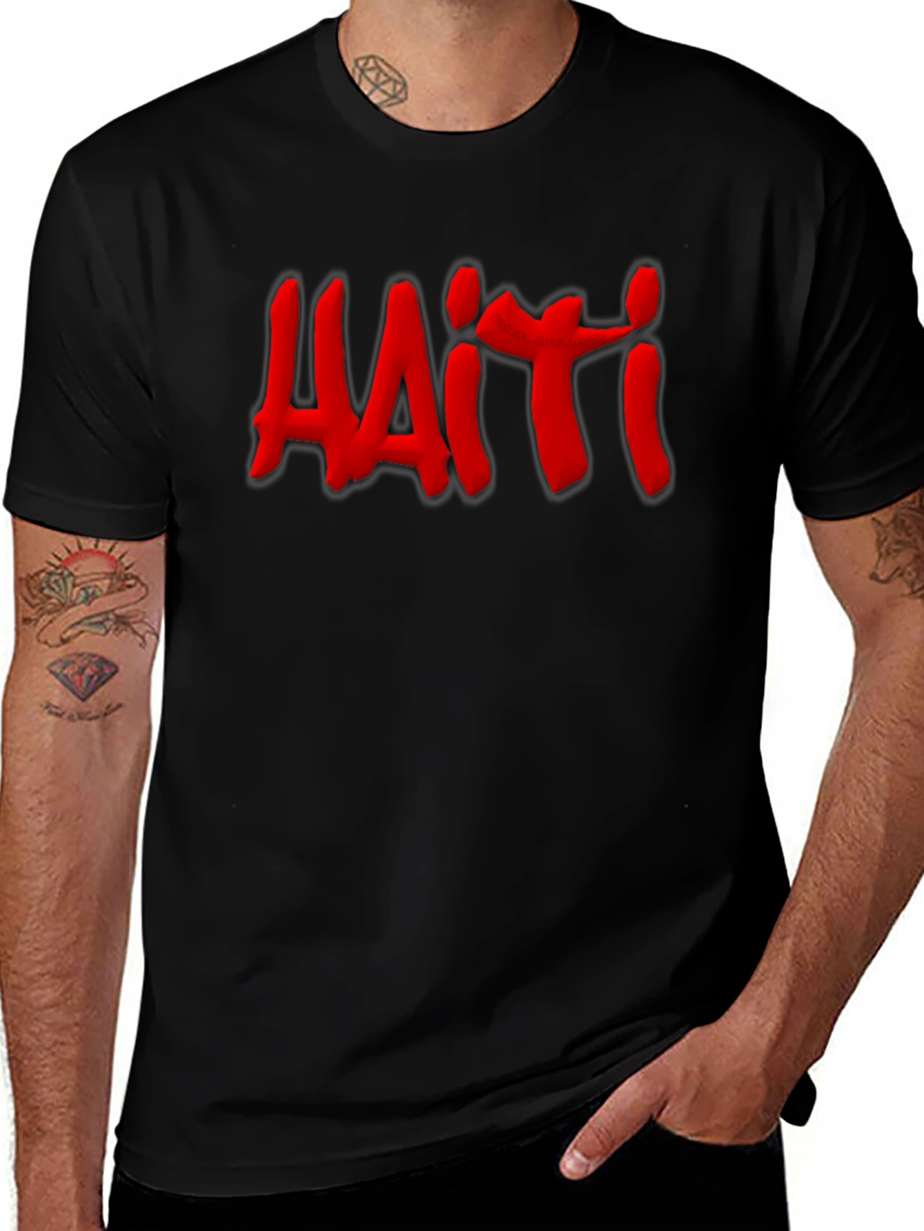 Haiti Graphic Tee - Casual Style