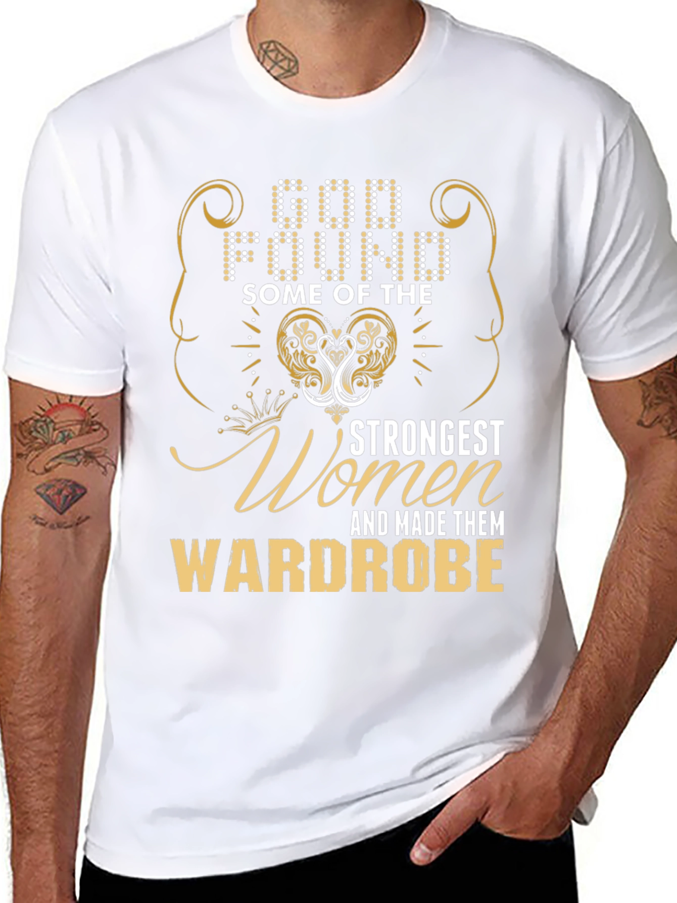God Found Some of the Strongest Women T-Shirt