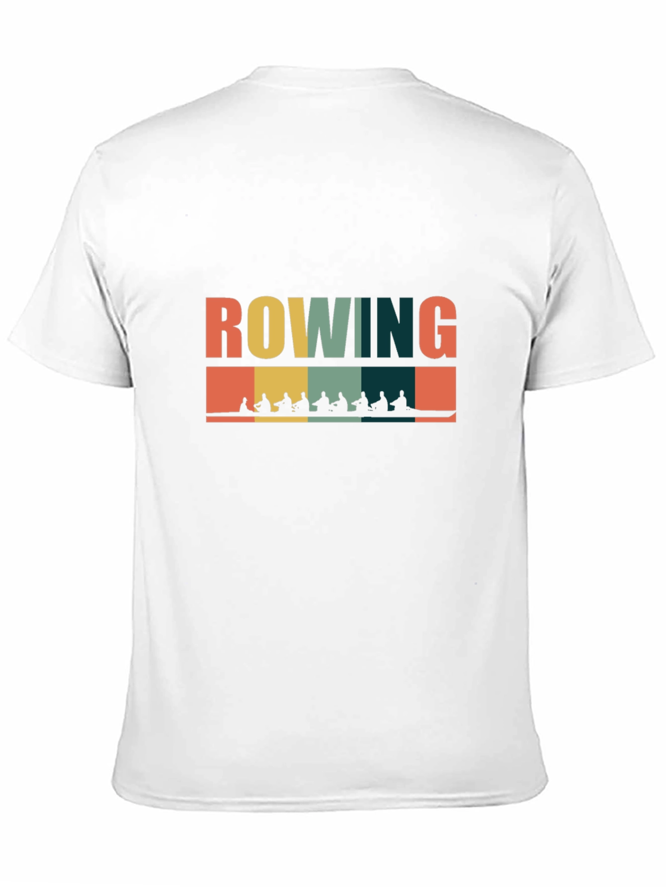 Rowing Team Retro Graphic T-Shirt