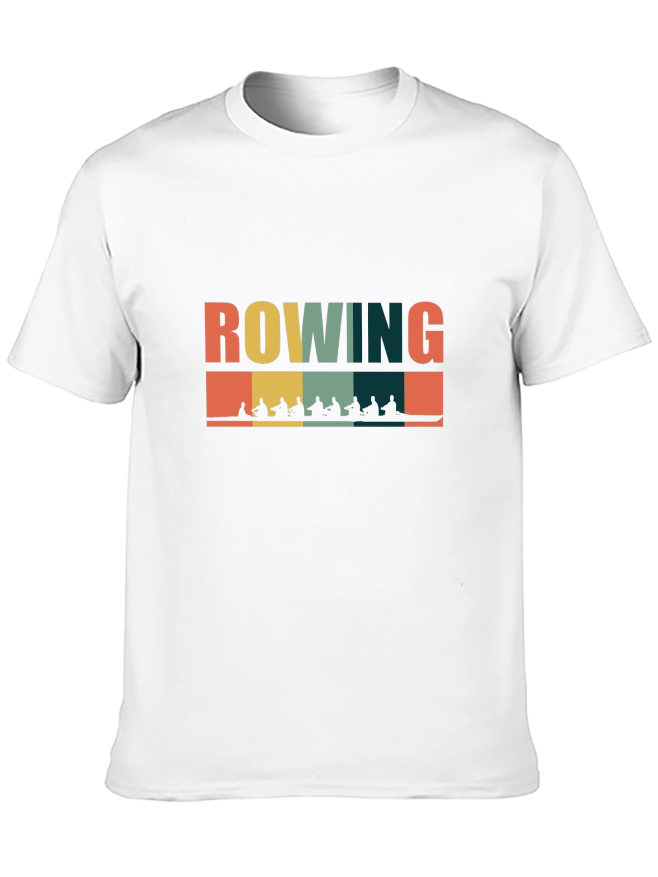 Rowing Team Retro Graphic T-Shirt