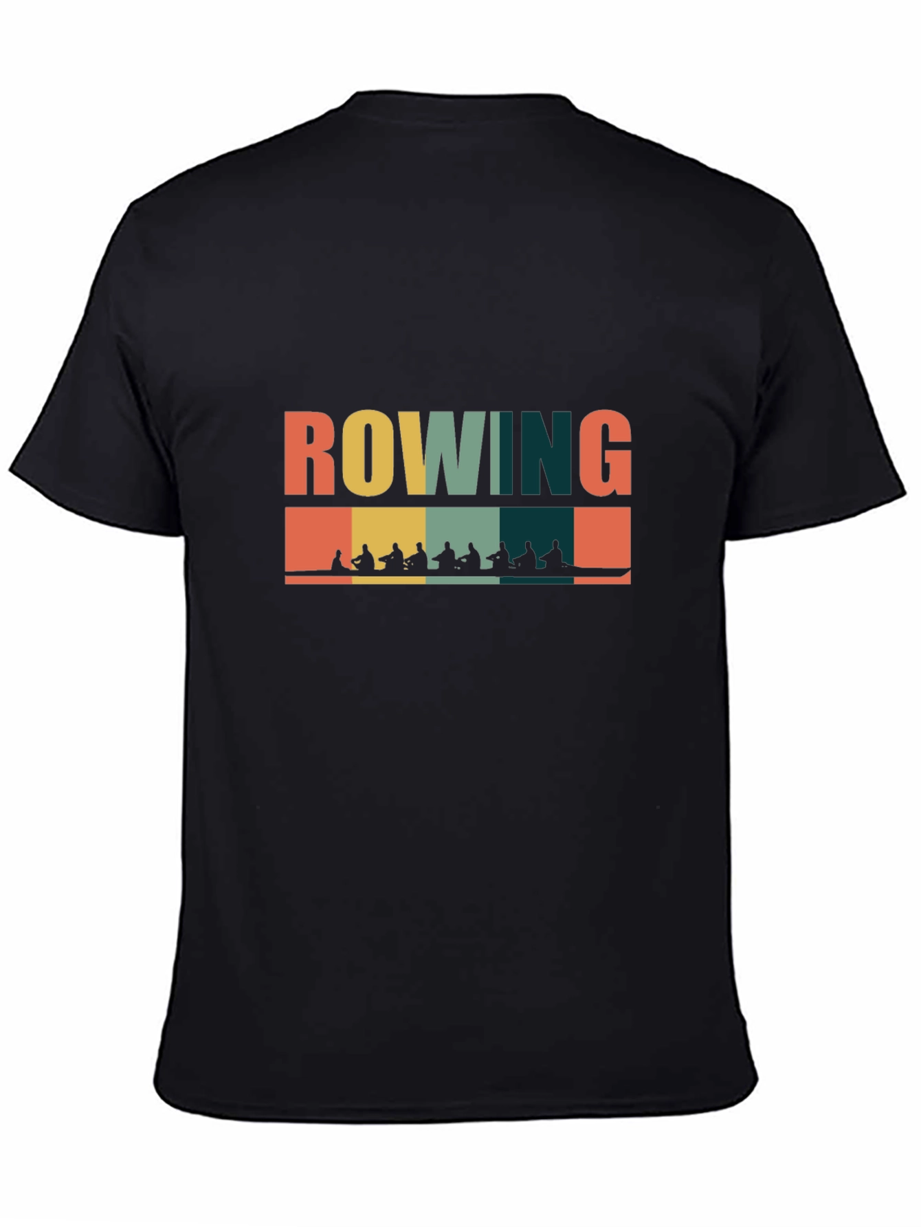 Rowing Team Retro Graphic T-Shirt