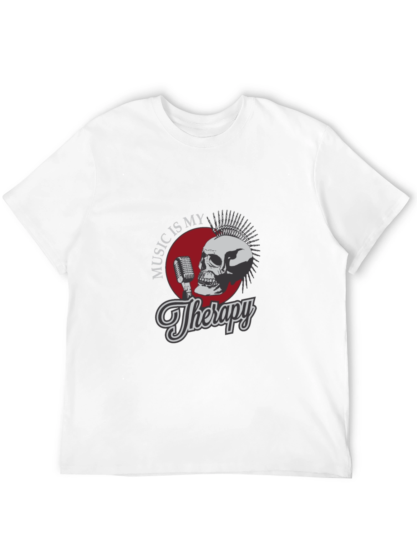 Music Is My Therapy Graphic Tee