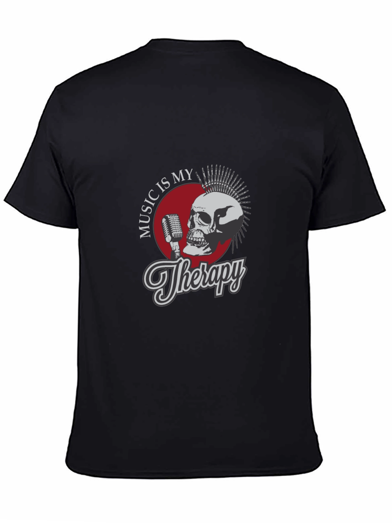 Music Is My Therapy Graphic Tee