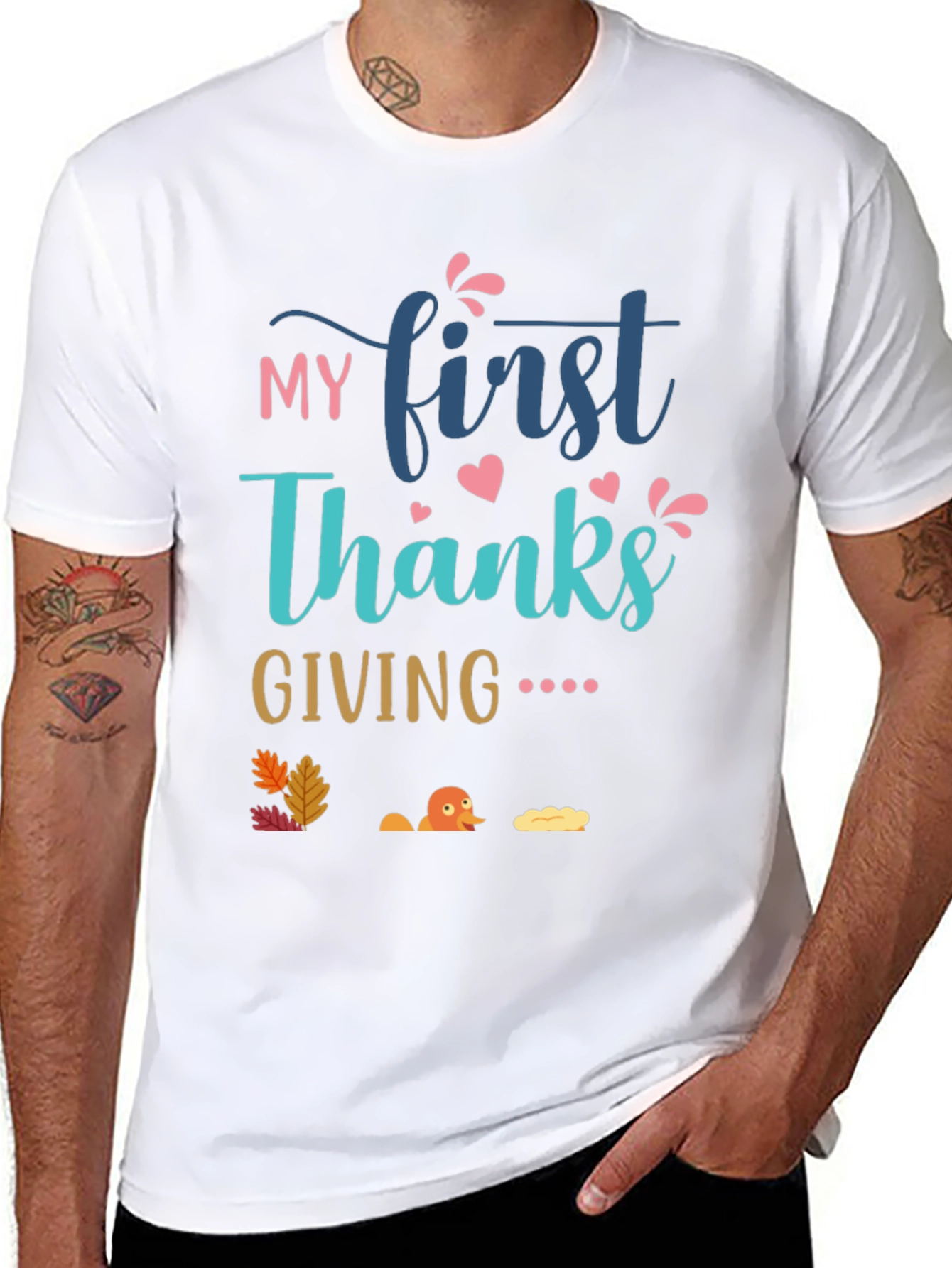 My First Thanksgiving Baby T-Shirt