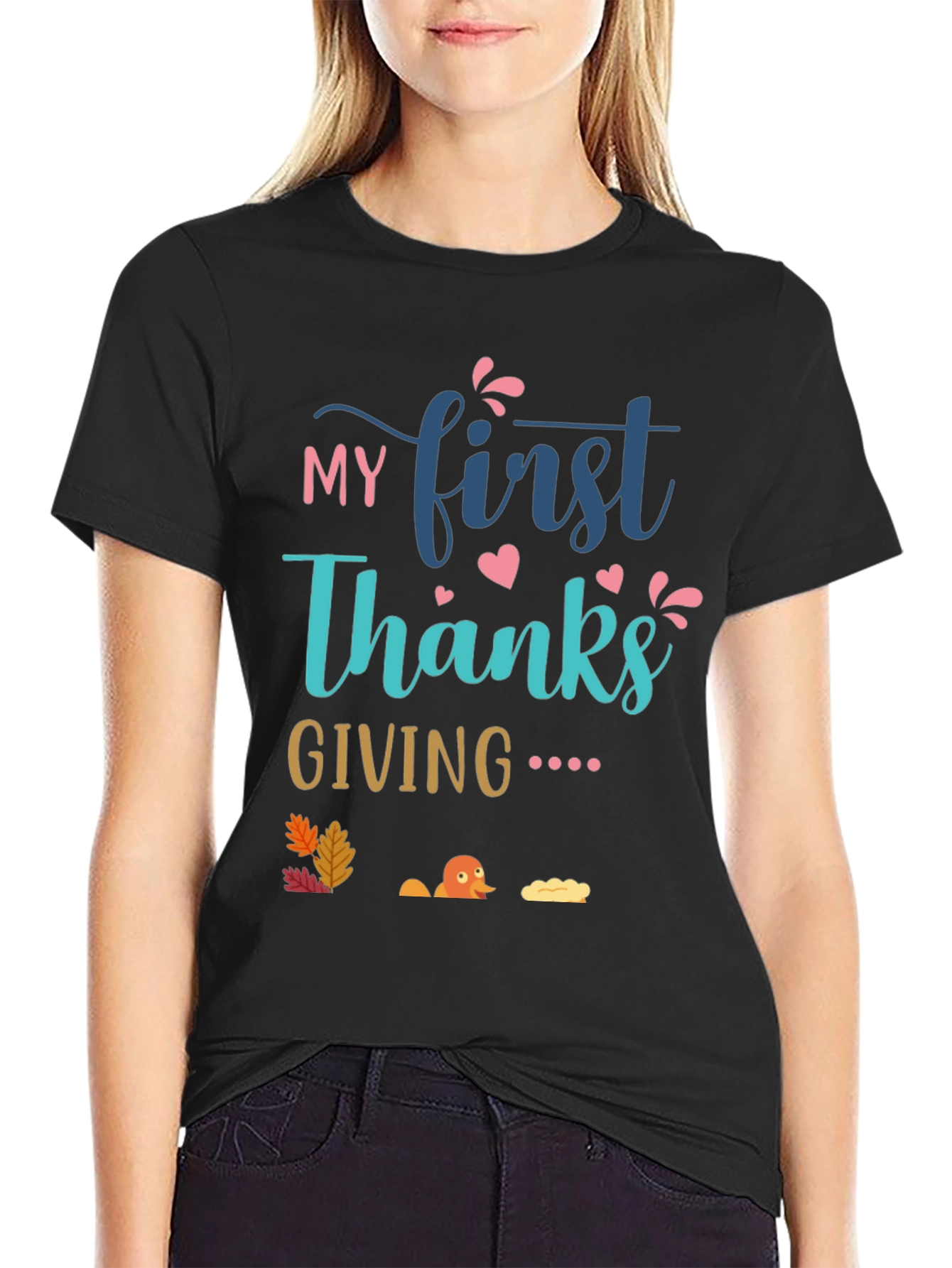 My First Thanksgiving Baby T-Shirt