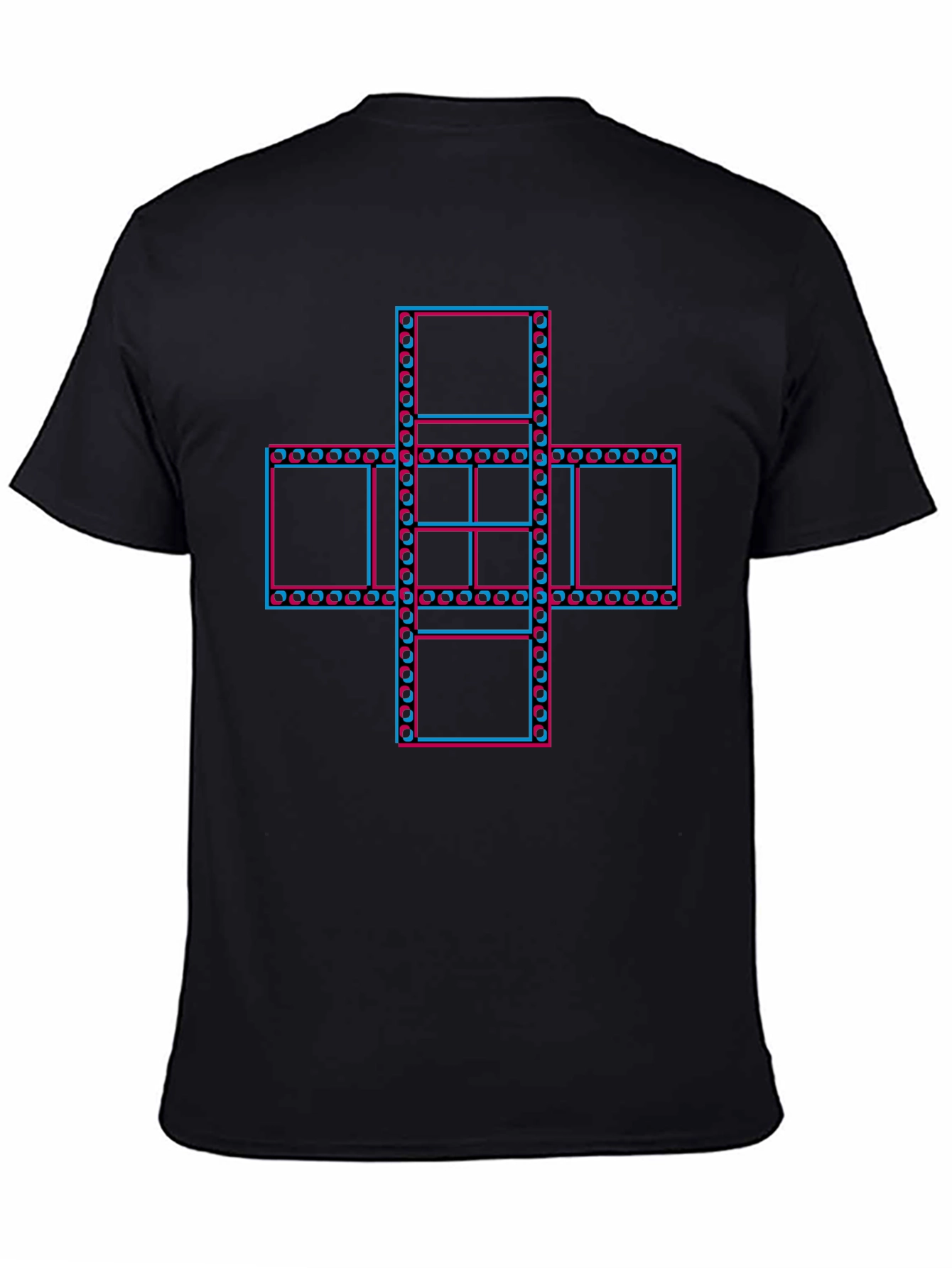 Optical Illusion Cube T-Shirt - Unique Graphic Tee