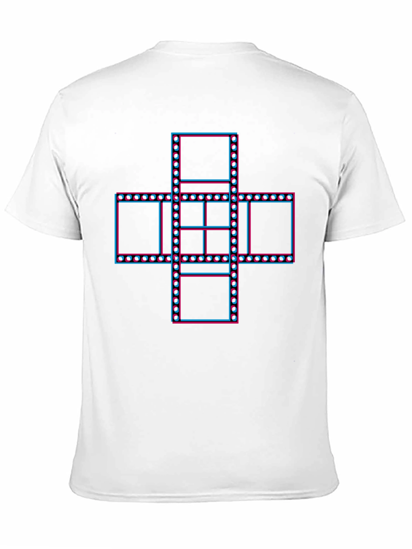 Optical Illusion Cube T-Shirt - Unique Graphic Tee