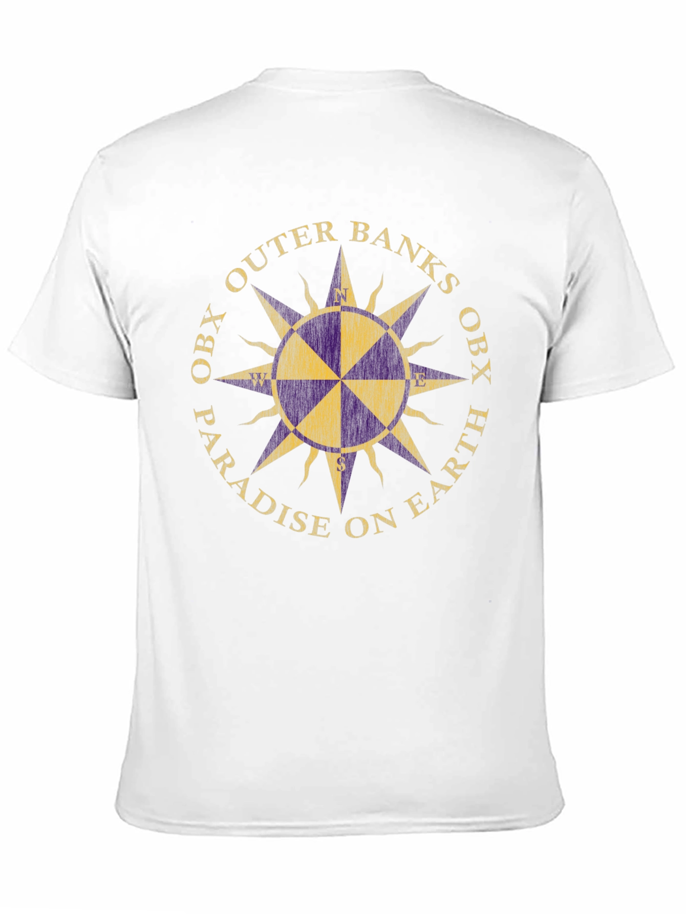 Outer Banks Paradise Compass Graphic Tee