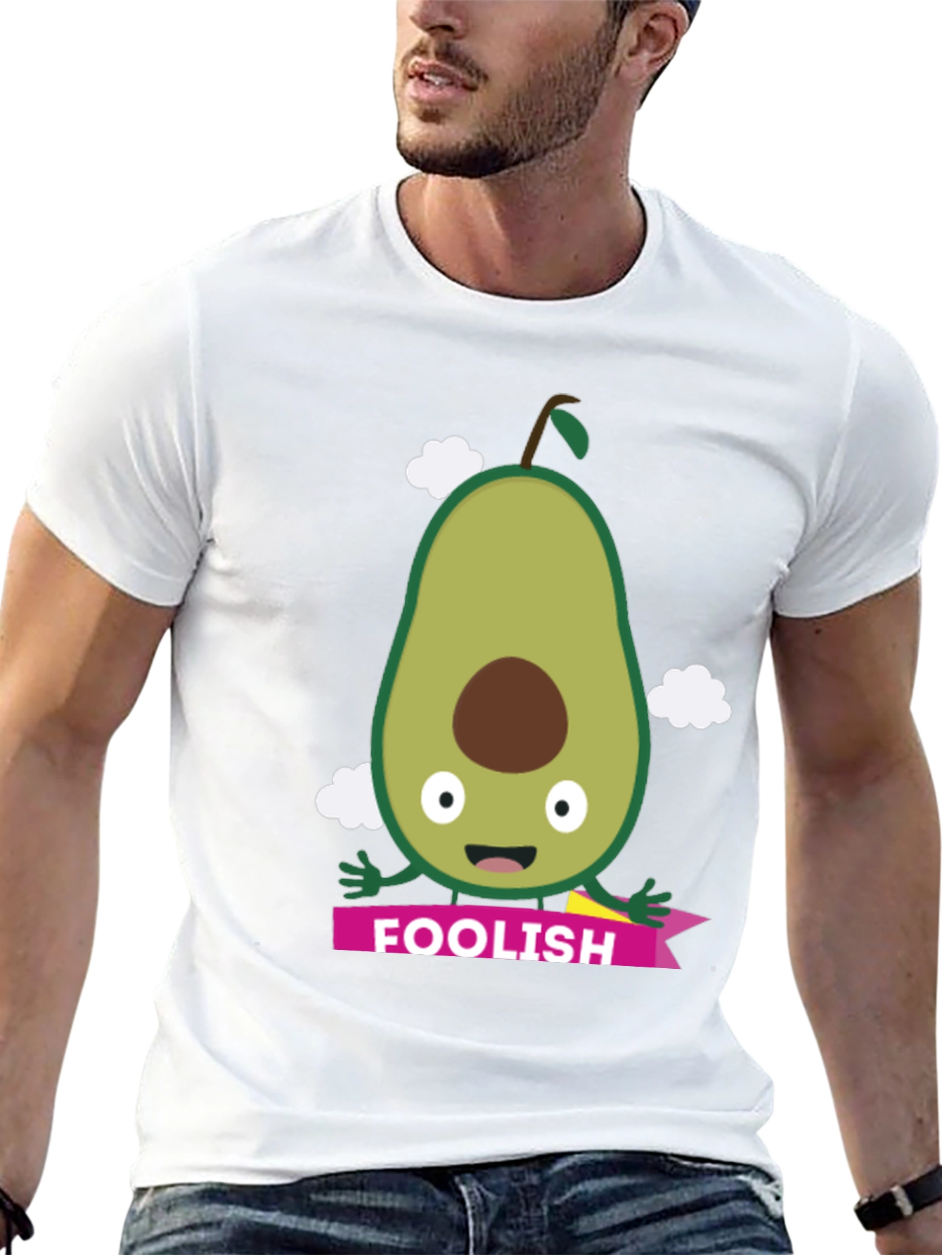 Foolish Avocado Graphic Tee - Fun Unique Design