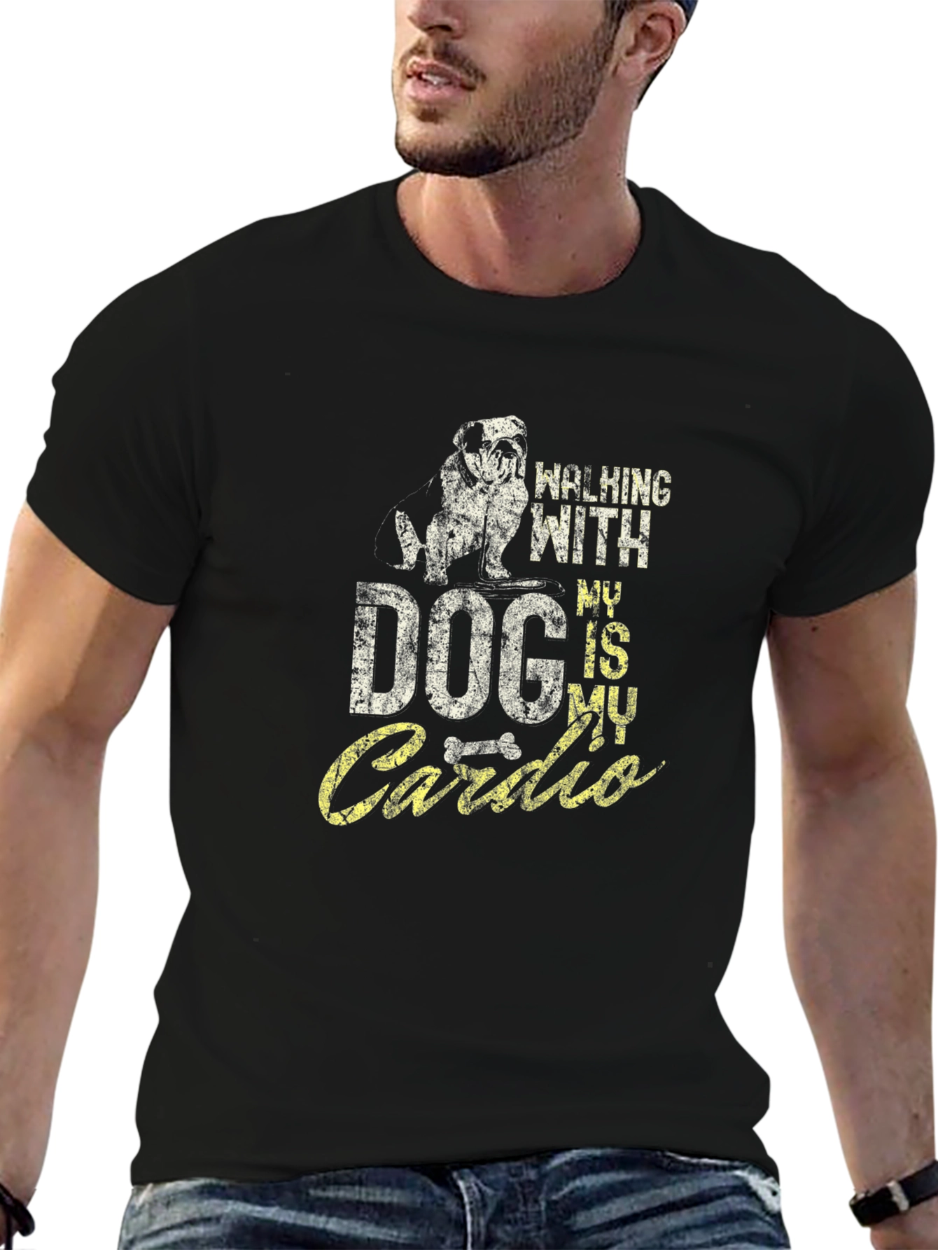 Walking Dog Cardio T-Shirt