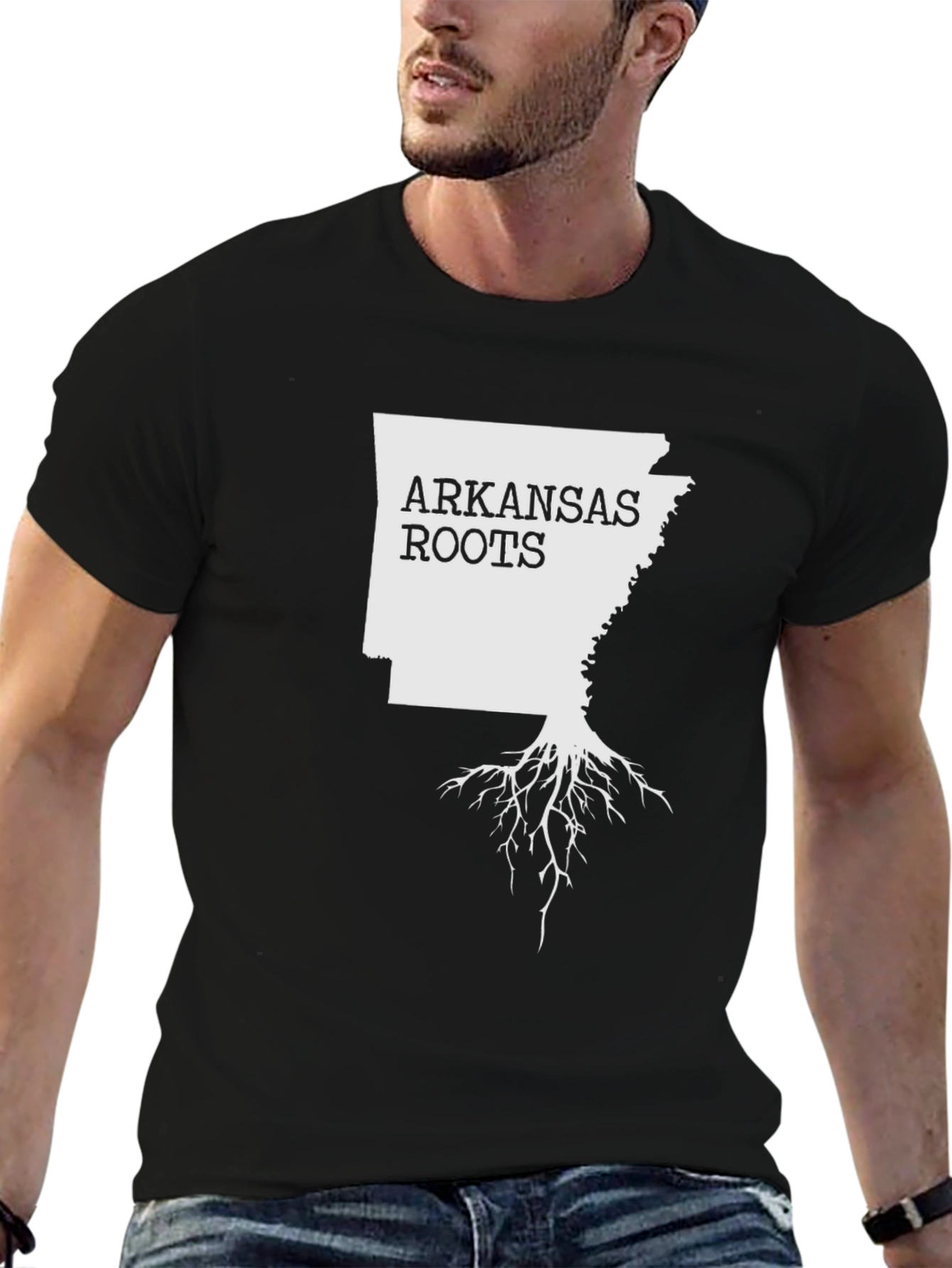 Arkansas Roots Graphic Tee - Black