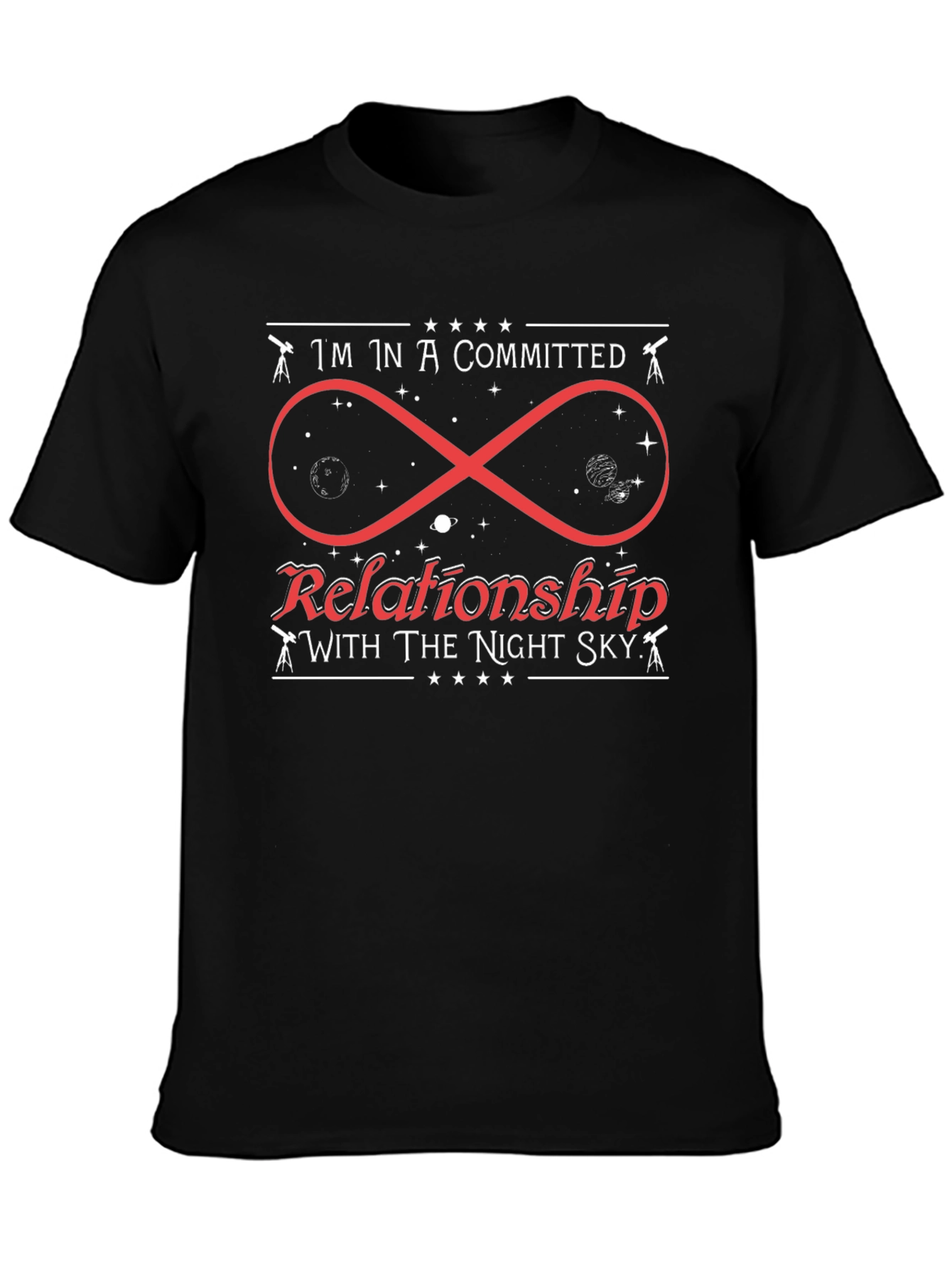 Committed Relationship Night Sky T-Shirt