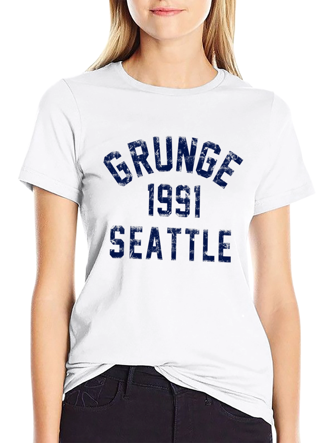 Grunge 1991 Seattle Graphic T-Shirt