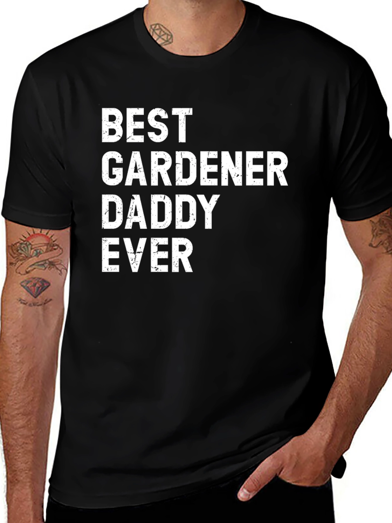 Best Gardener Daddy Ever T-Shirt - Fathers Day Gift
