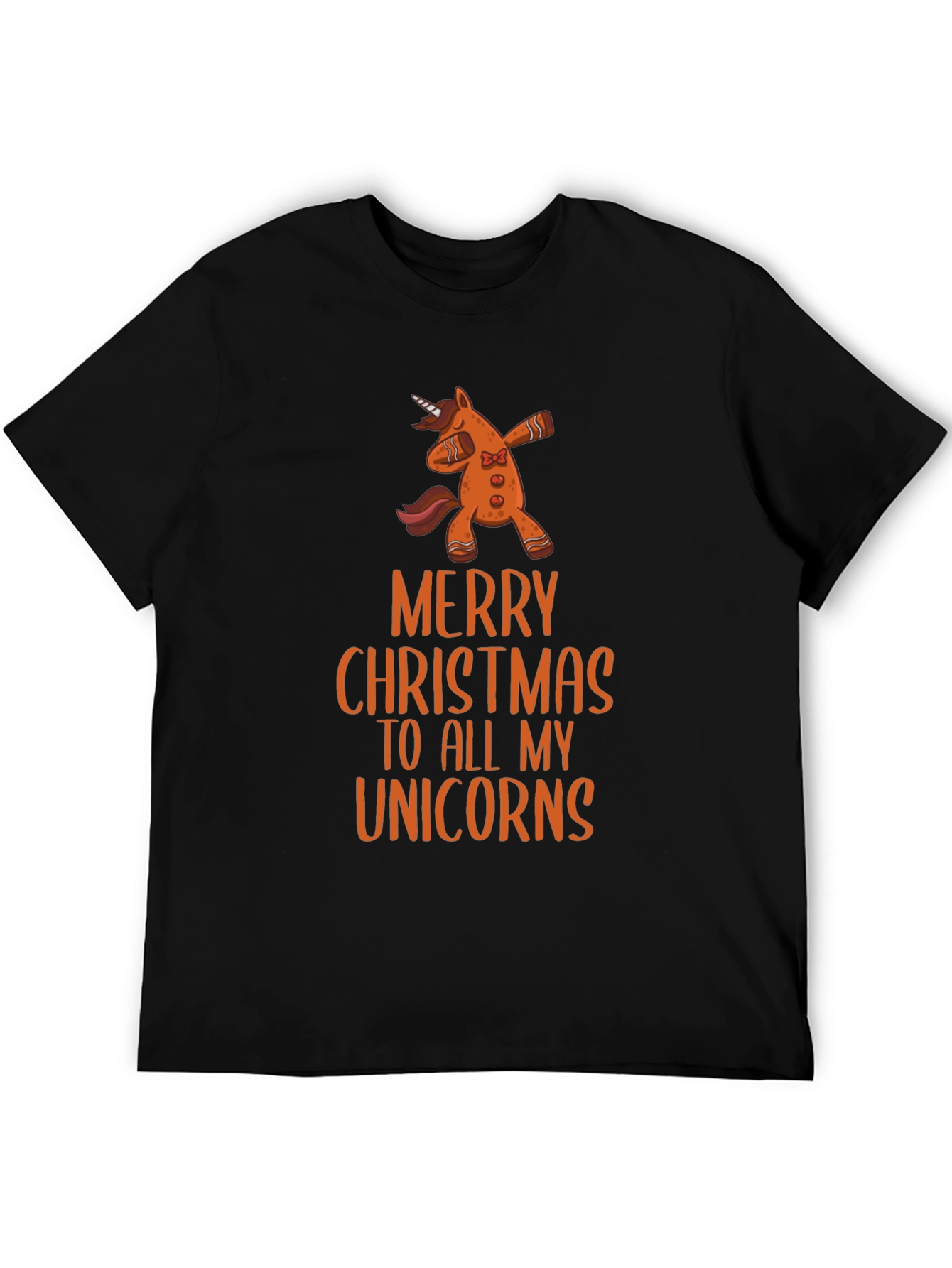 Merry Christmas Unicorn Dabbing T-Shirt