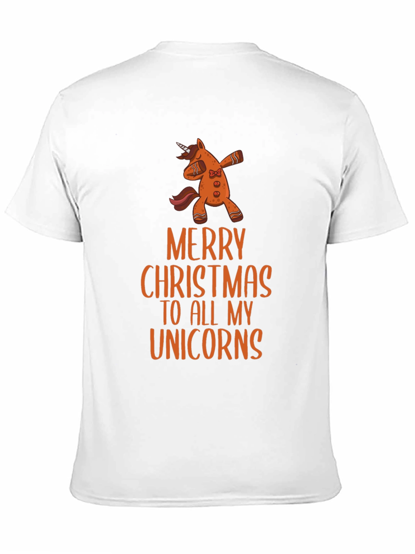 Merry Christmas Unicorn Dabbing T-Shirt
