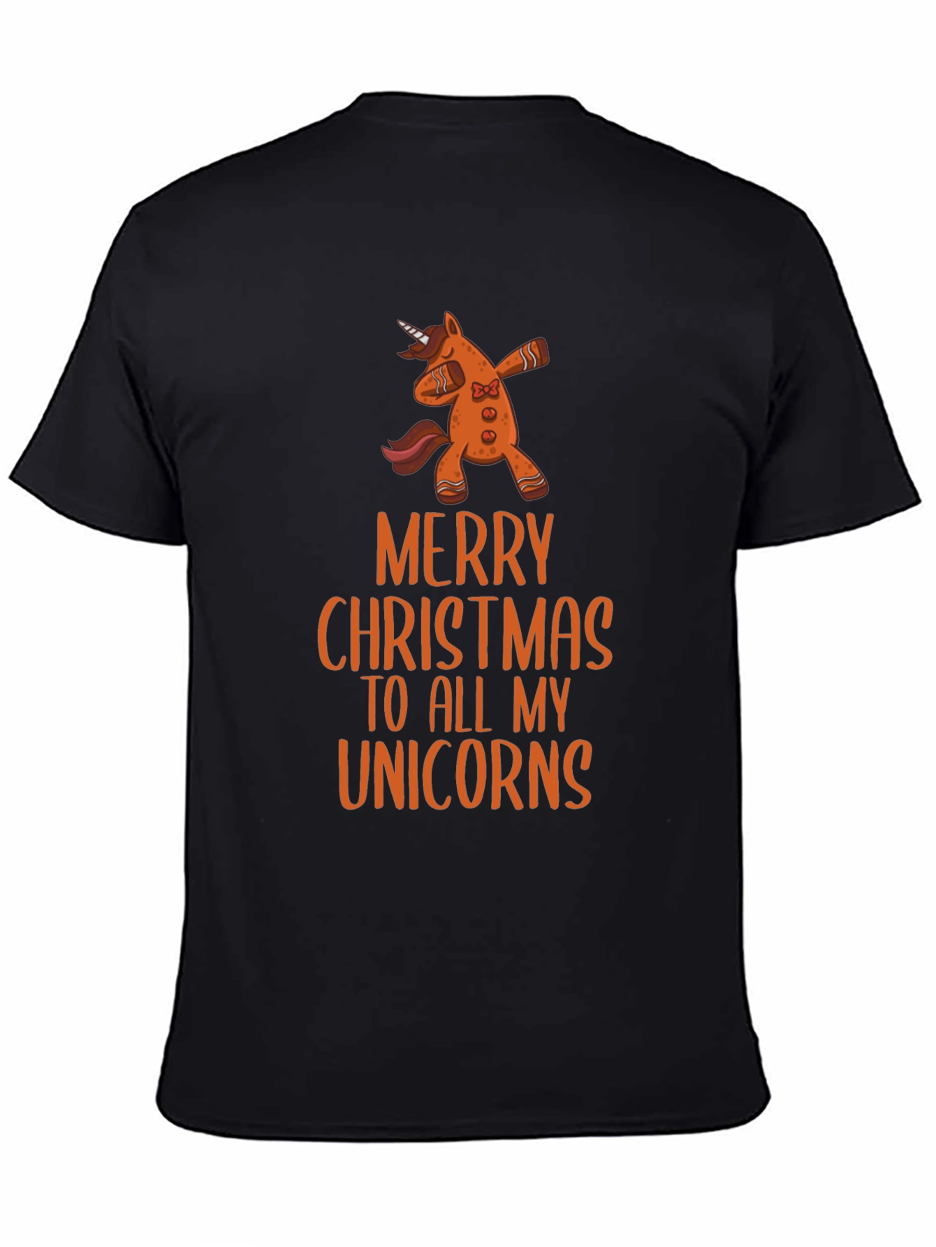 Merry Christmas Unicorn Dabbing T-Shirt