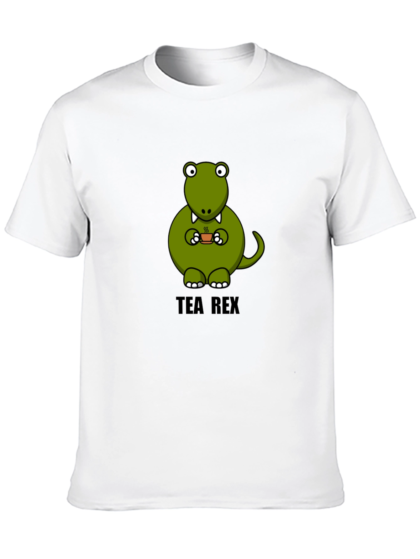 Tea Rex Funny Dinosaur T-Shirt