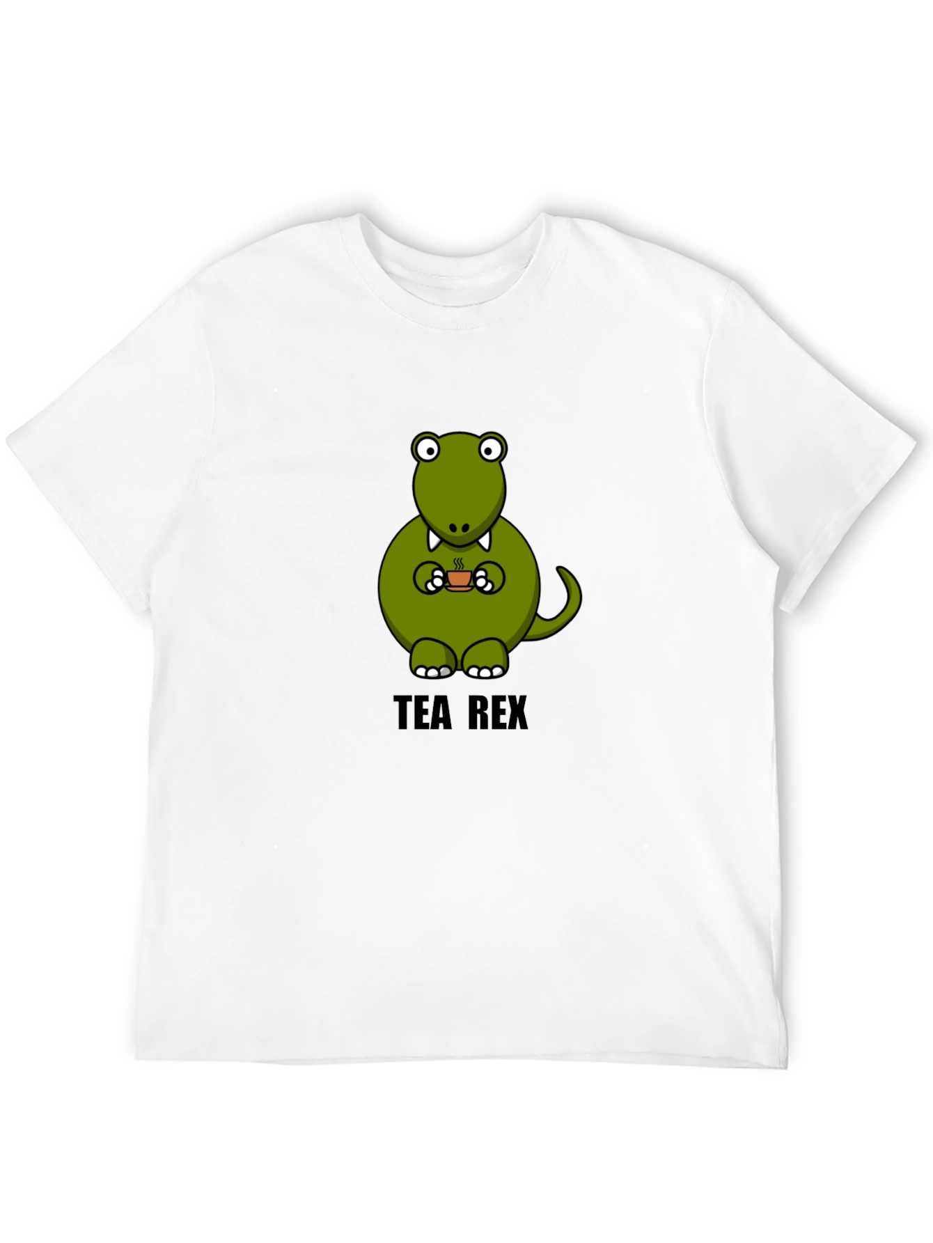 Tea Rex Funny Dinosaur T-Shirt