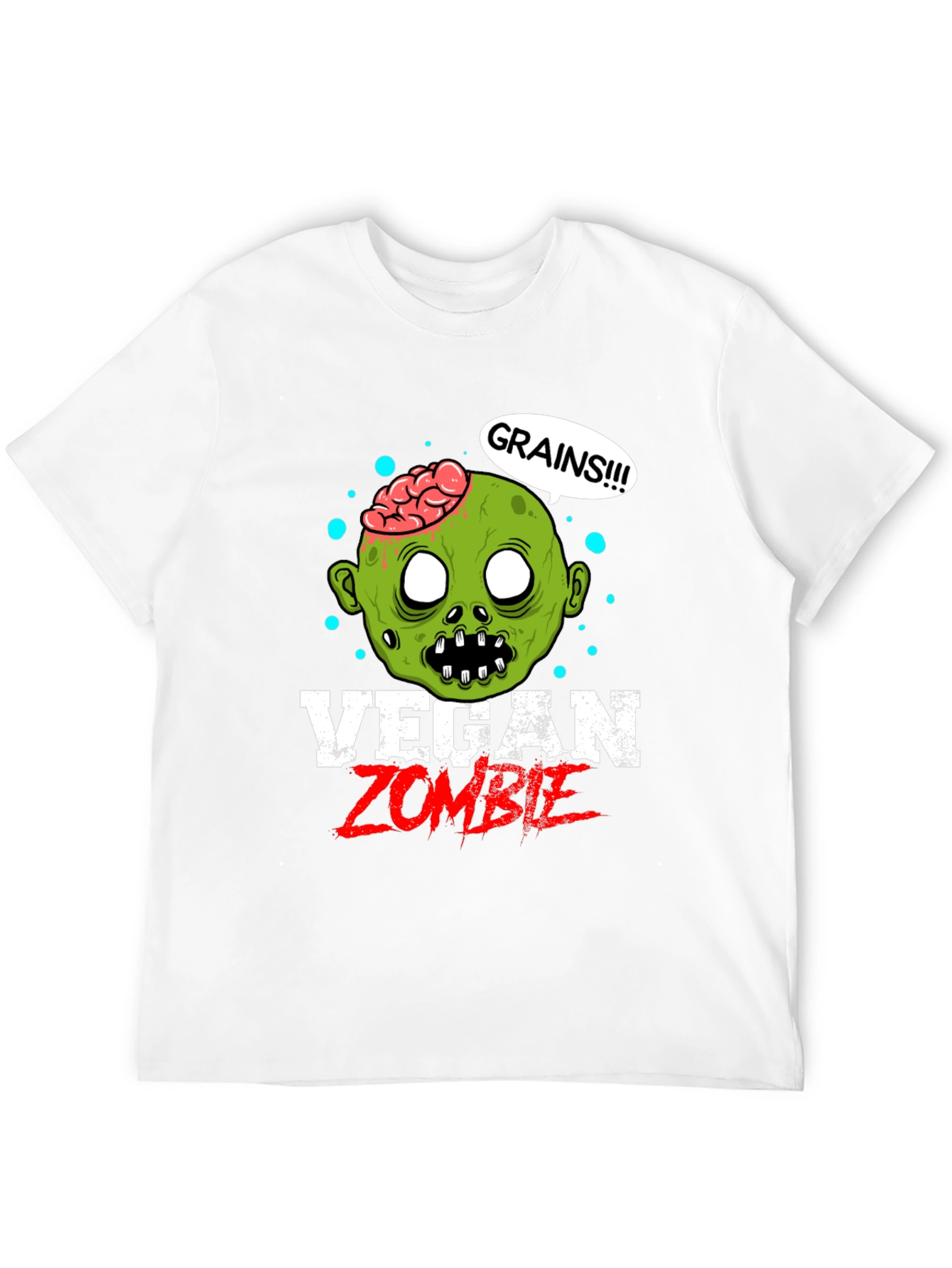 Vegan Zombie T-Shirt - Grains!