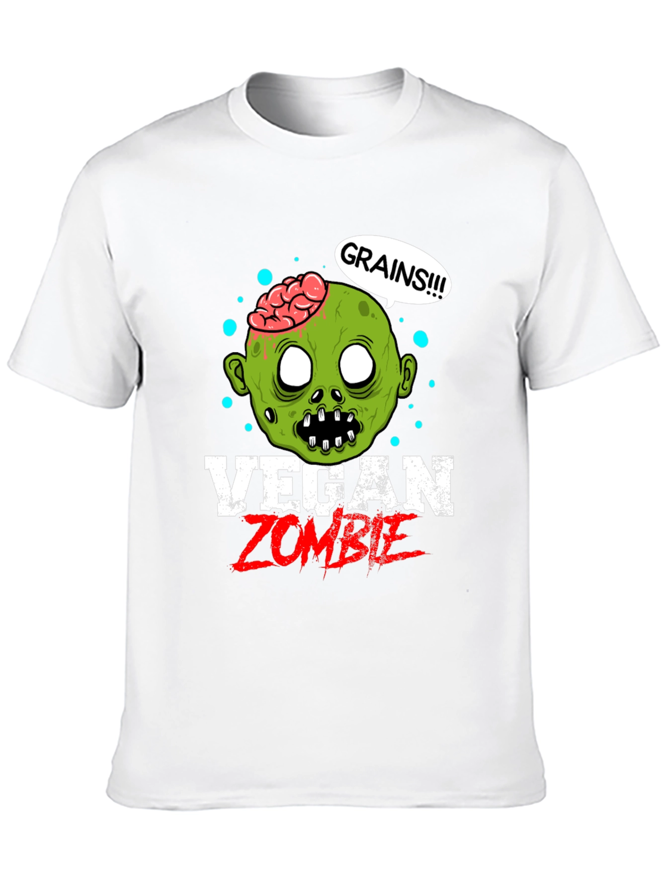 Vegan Zombie T-Shirt - Grains!