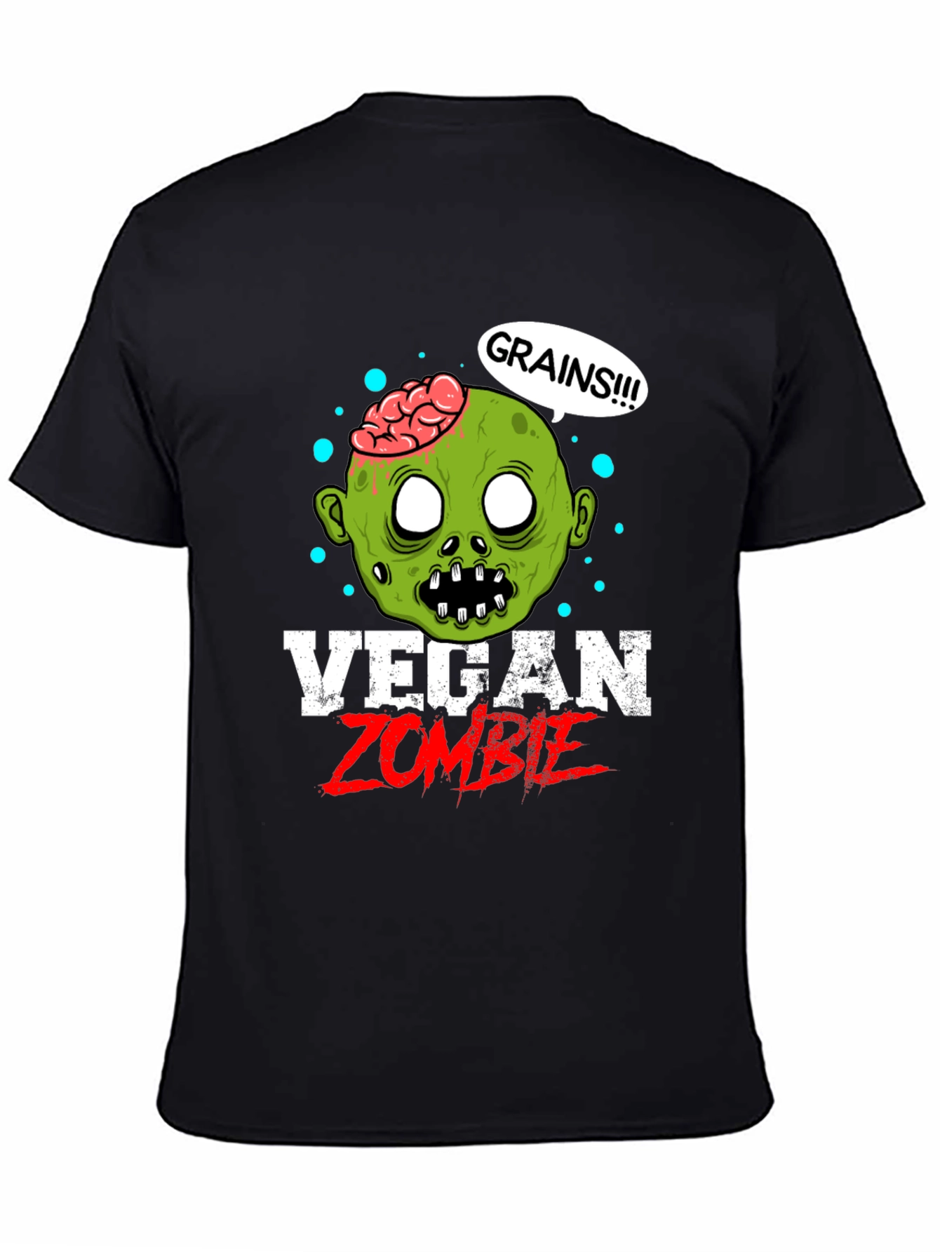 Vegan Zombie T-Shirt - Grains!