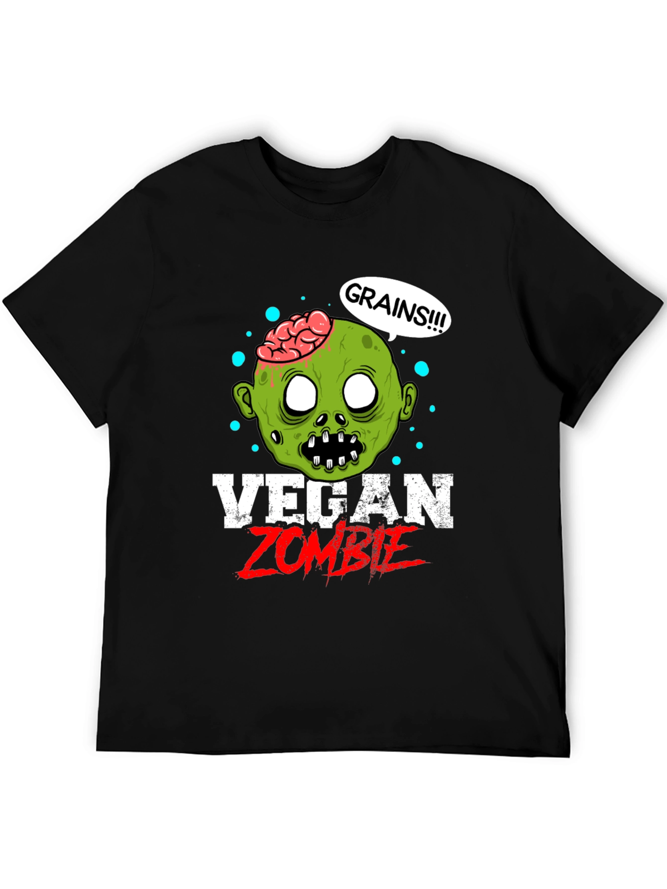 Vegan Zombie T-Shirt - Grains!