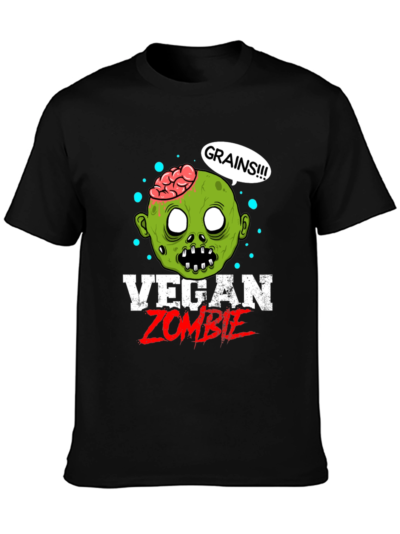 Vegan Zombie T-Shirt - Grains!