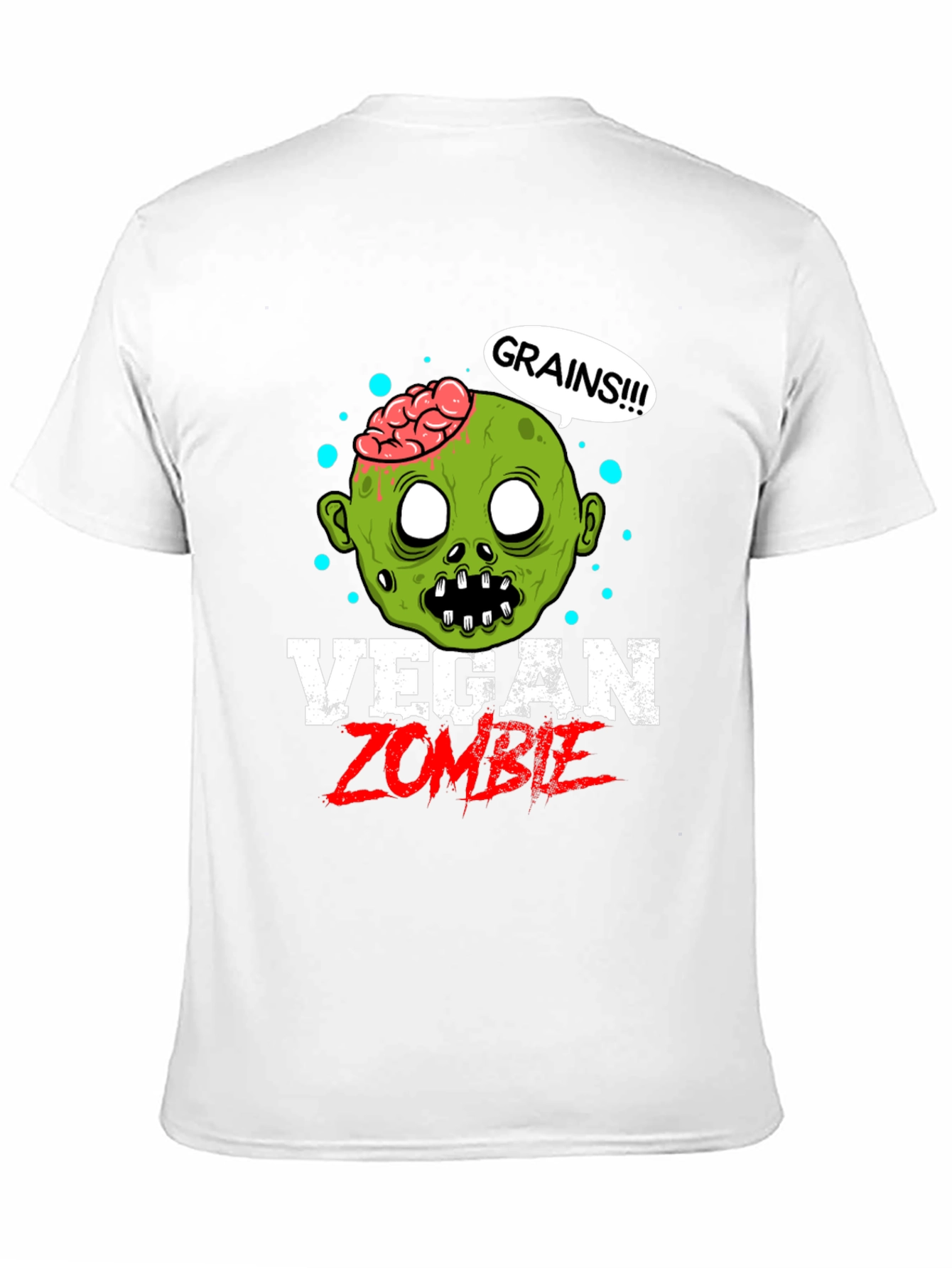 Vegan Zombie T-Shirt - Grains!
