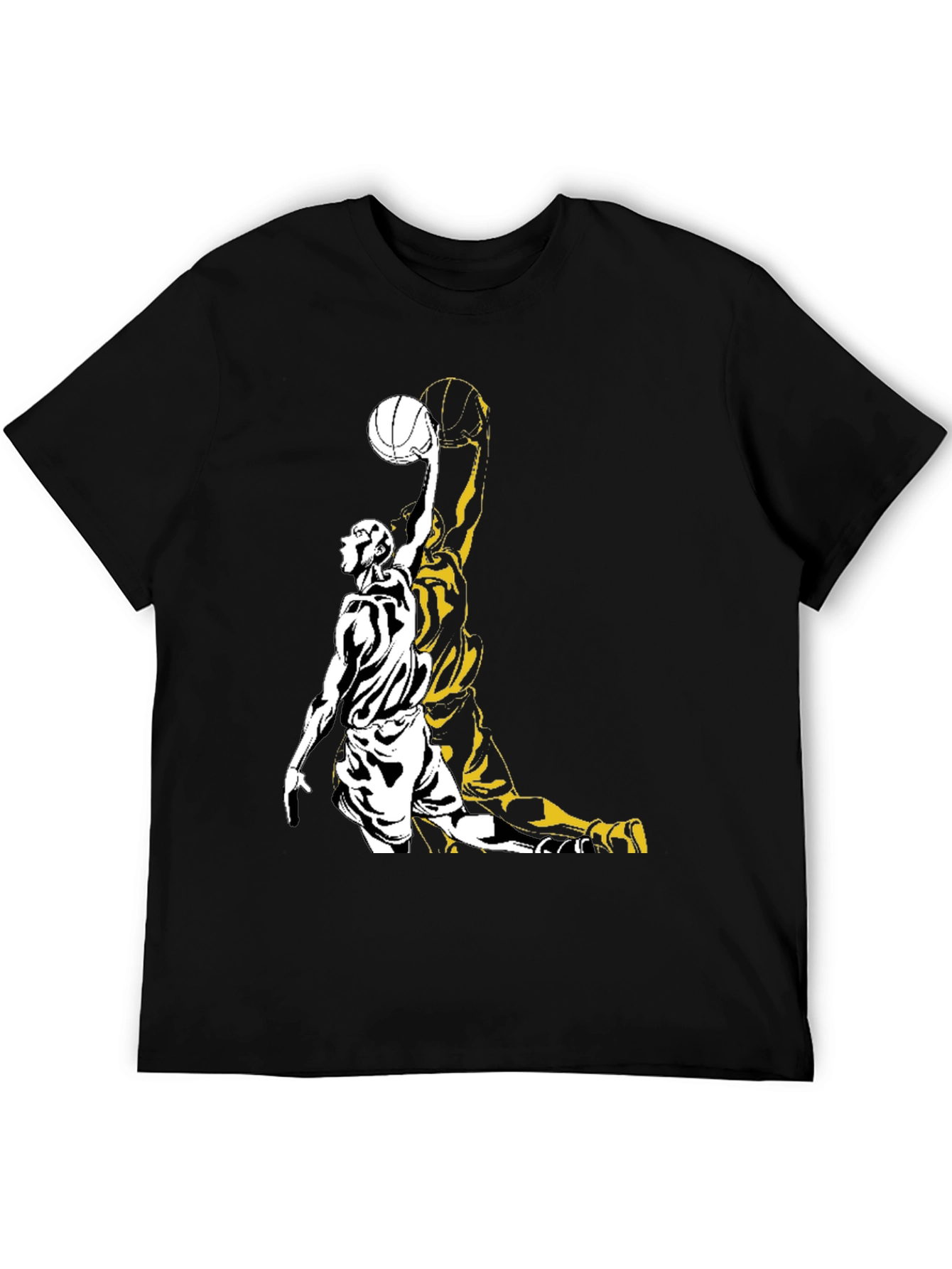 Basketball Player Graphic Print T-Shirt