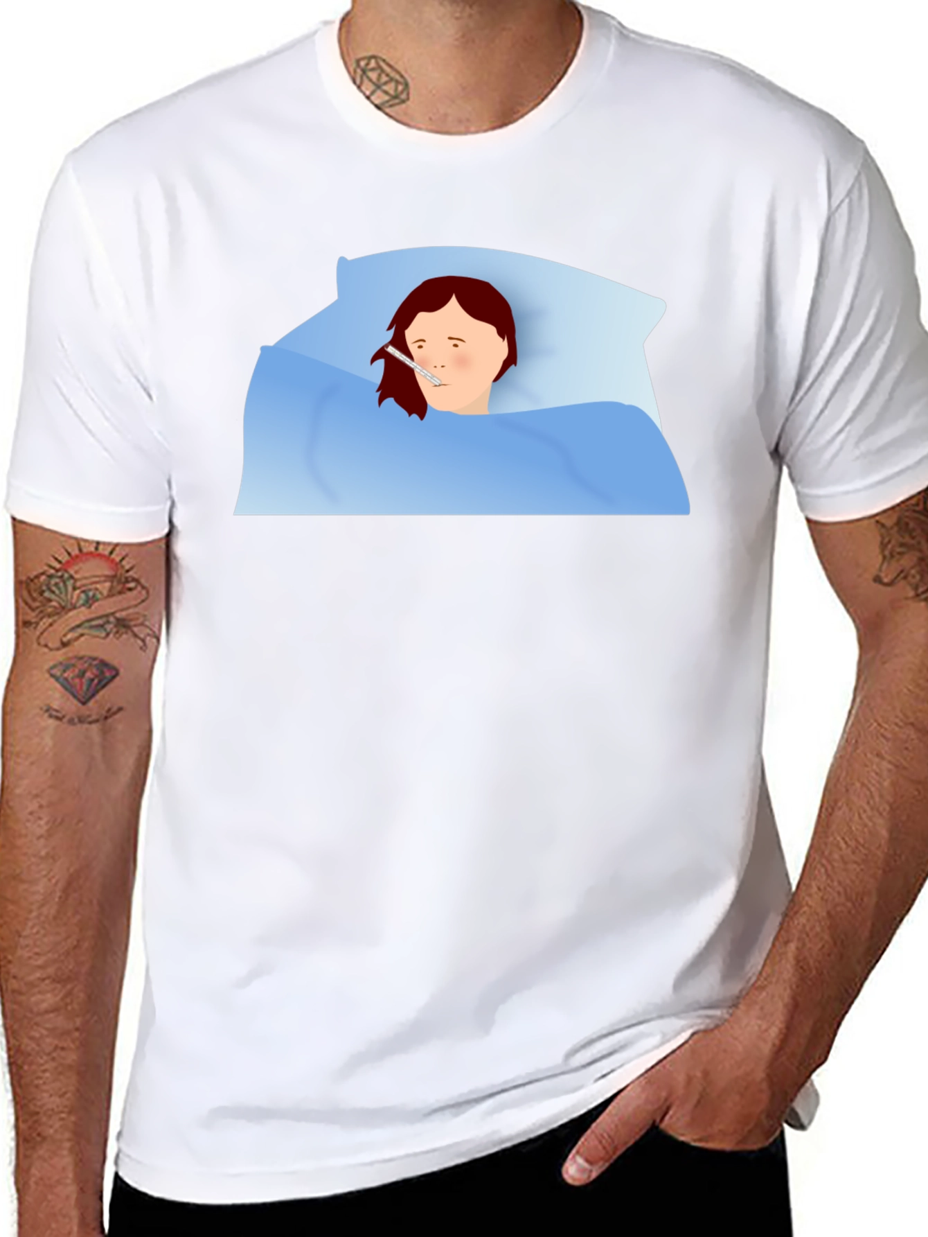 Sick Day T-Shirt - Funny Novelty Tee