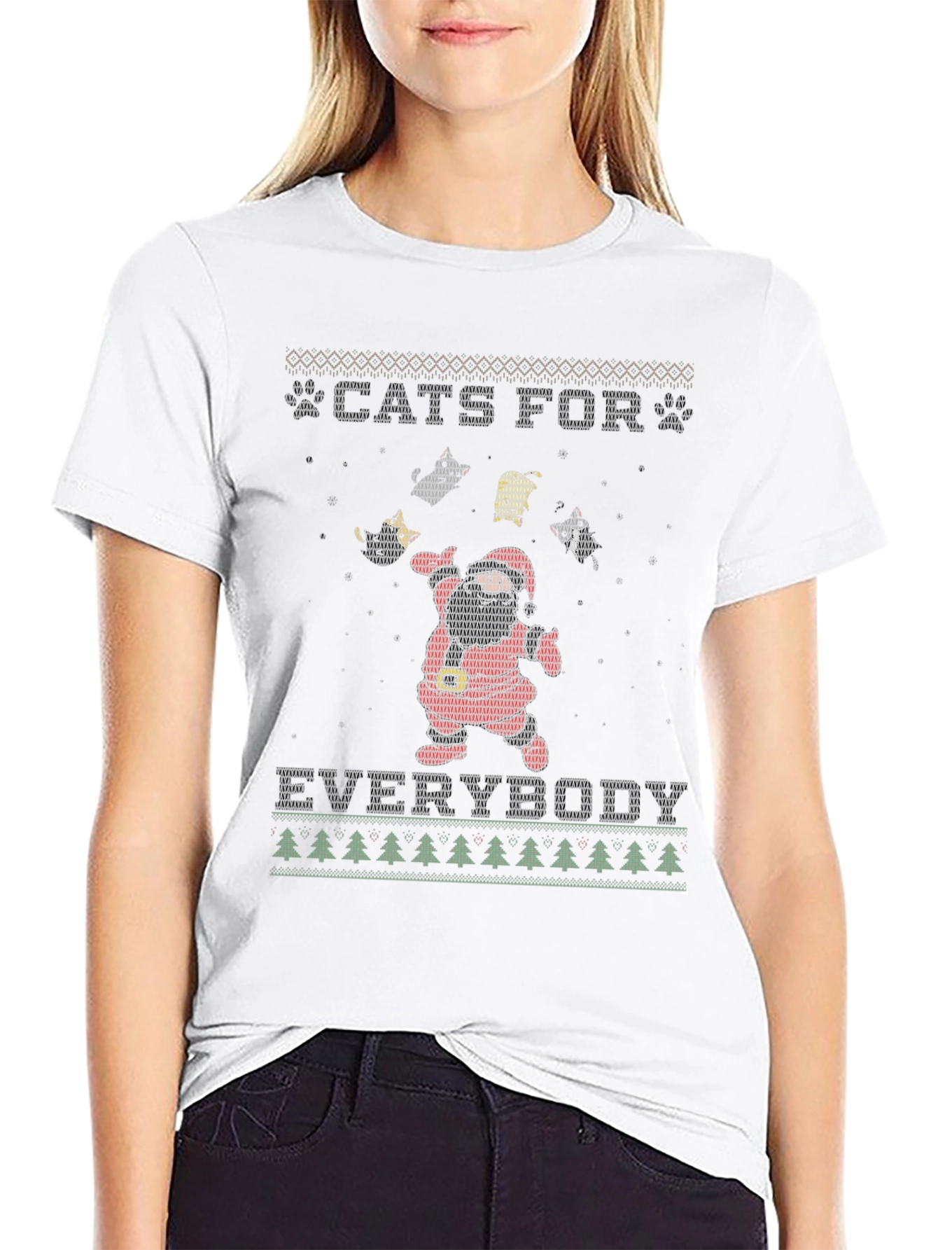 Cats For Everybody Holiday T-Shirt