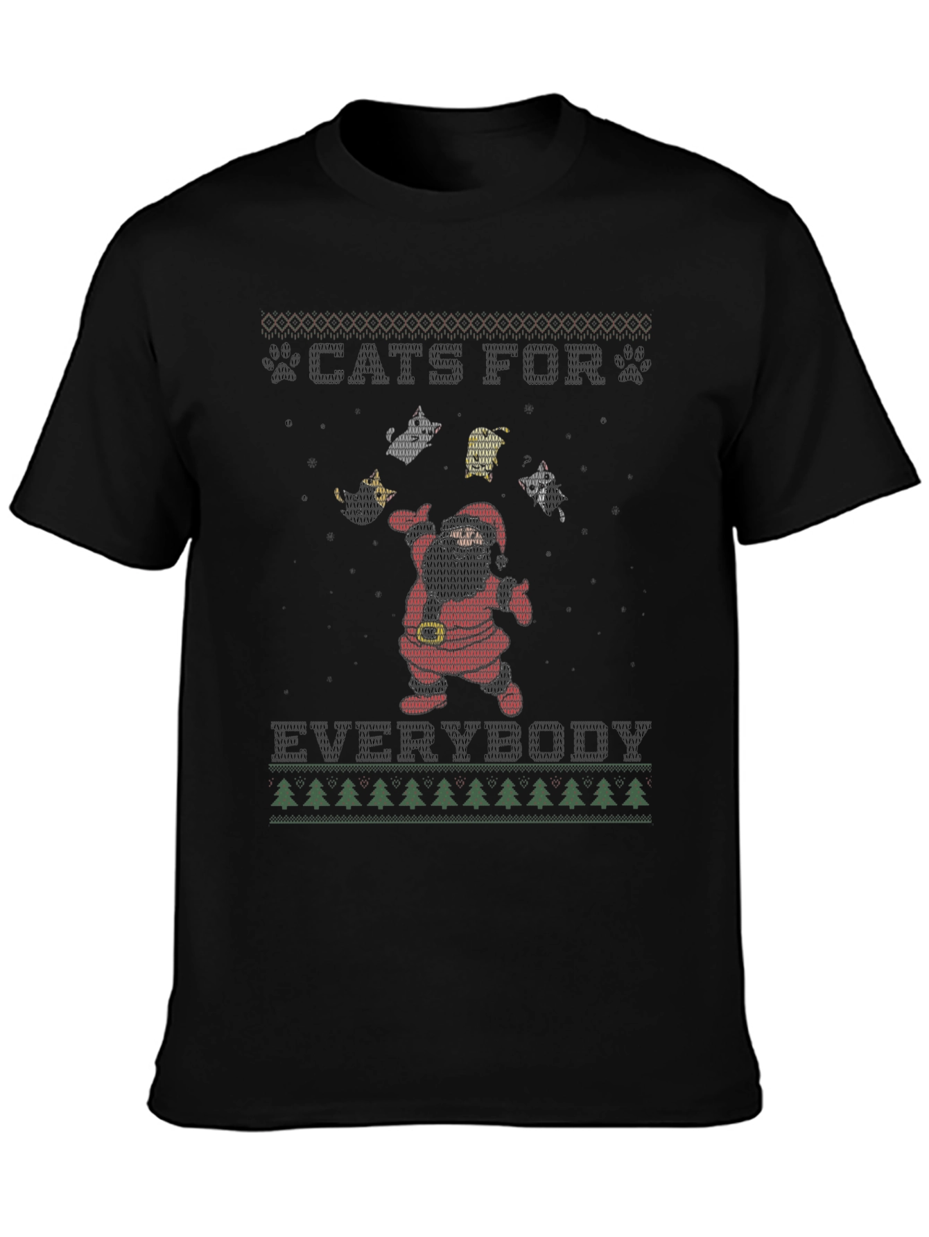 Cats For Everybody Holiday T-Shirt