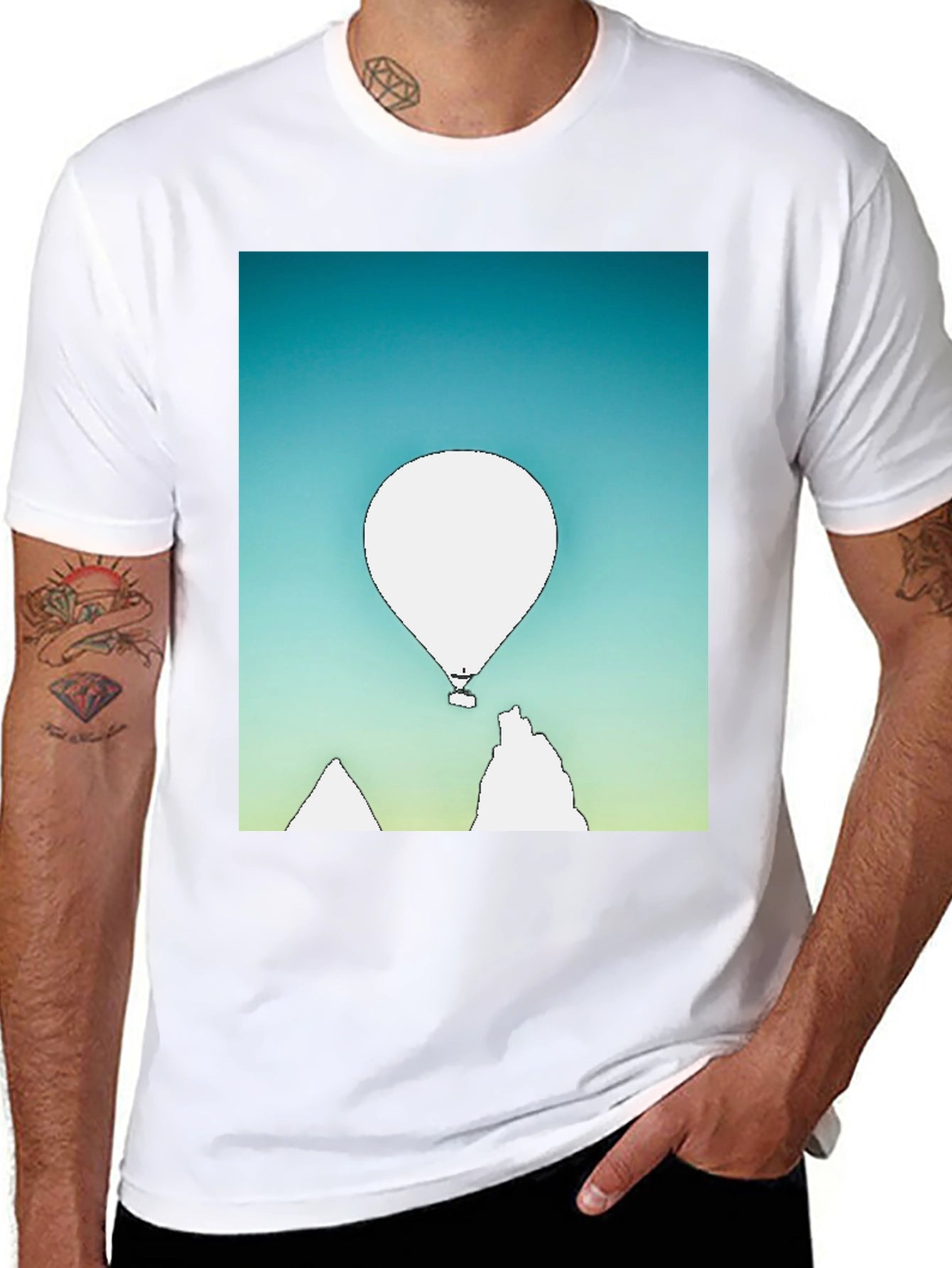 Sky High Balloon Graphic Tee