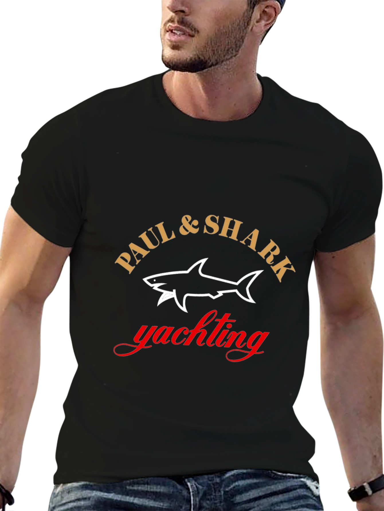 Paul & Shark Yachting Black T-Shirt