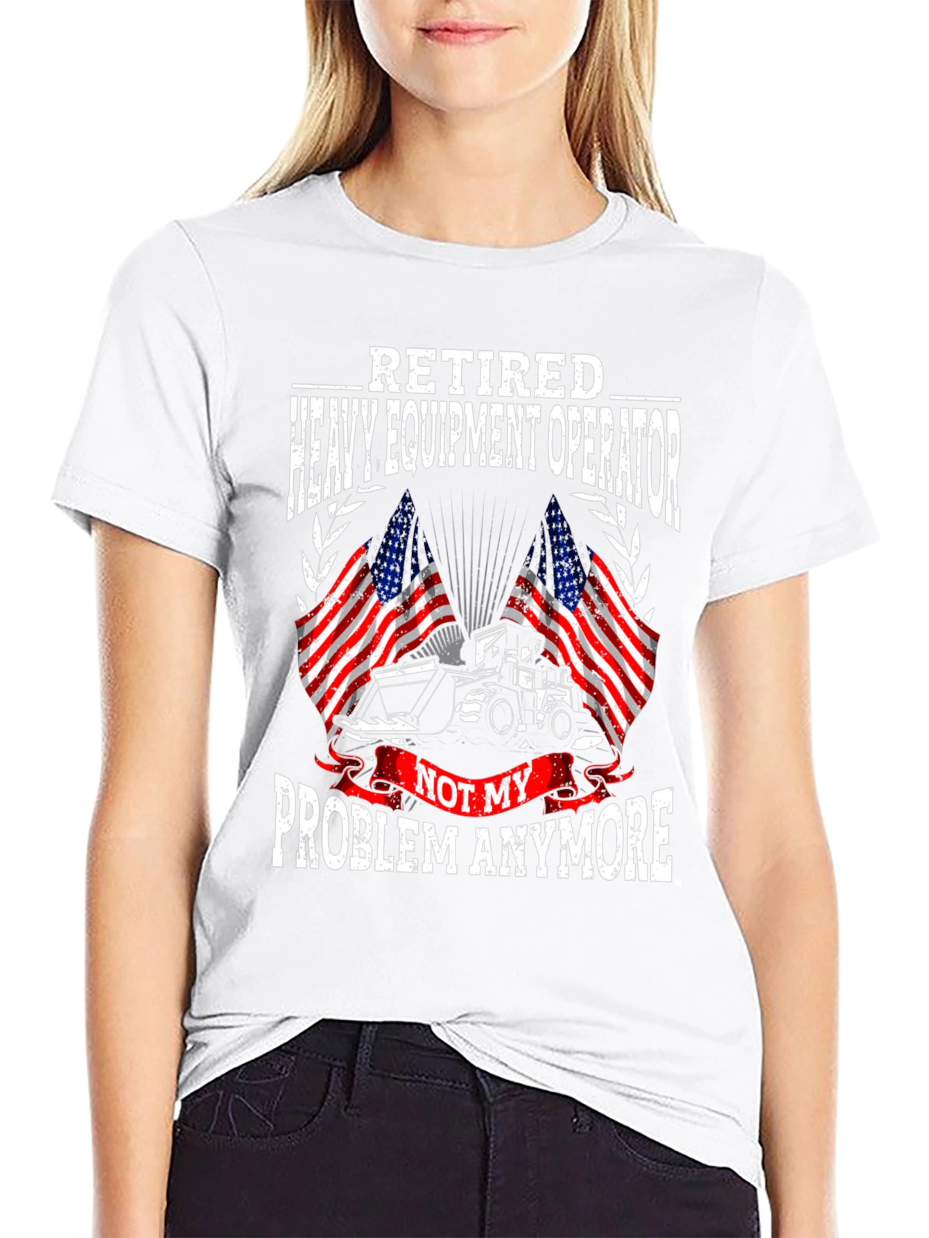 Retired Heavy Equipment Operator T-Shirt