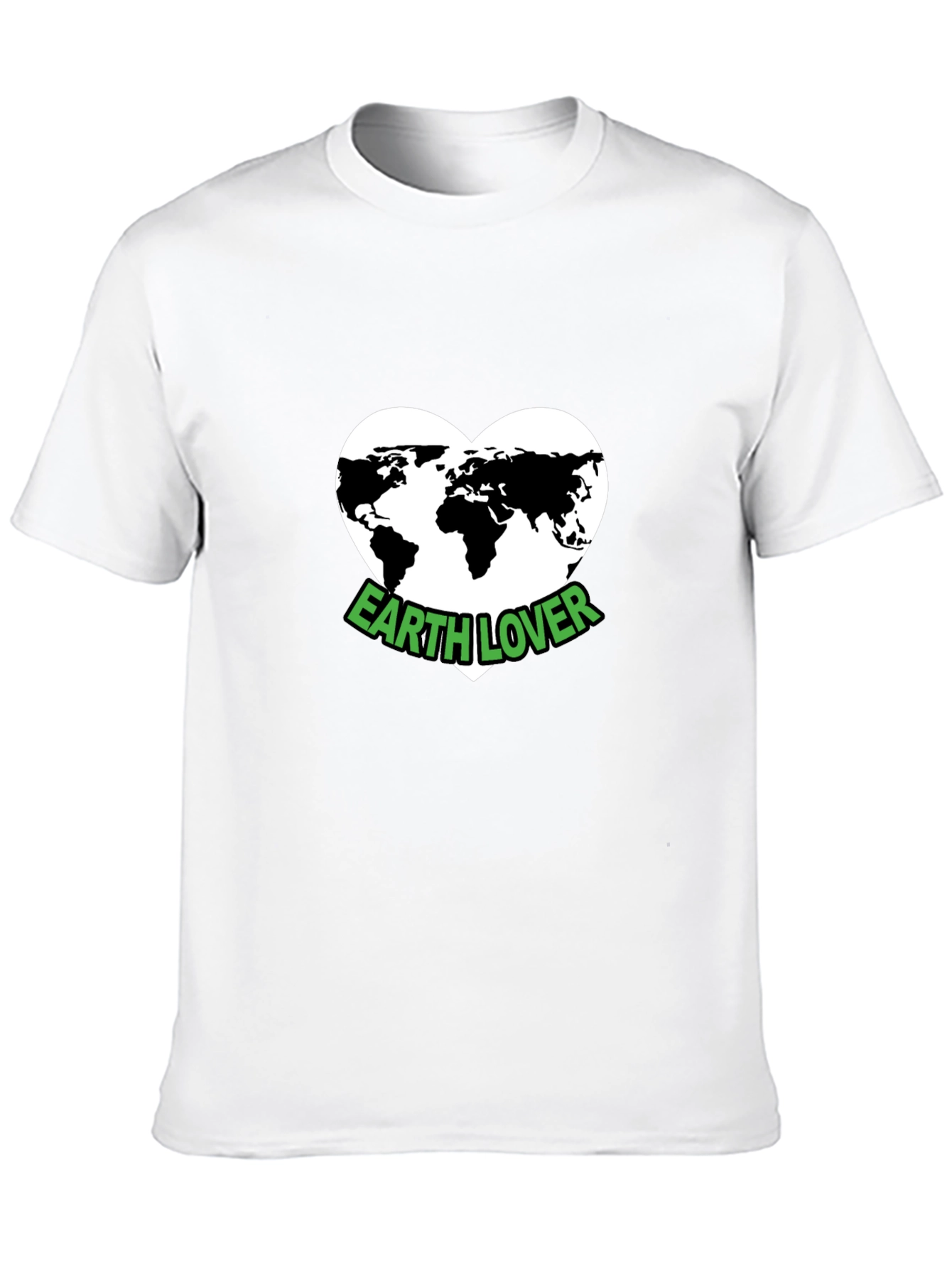 Earth Lover T-Shirt - Black Graphic Tee