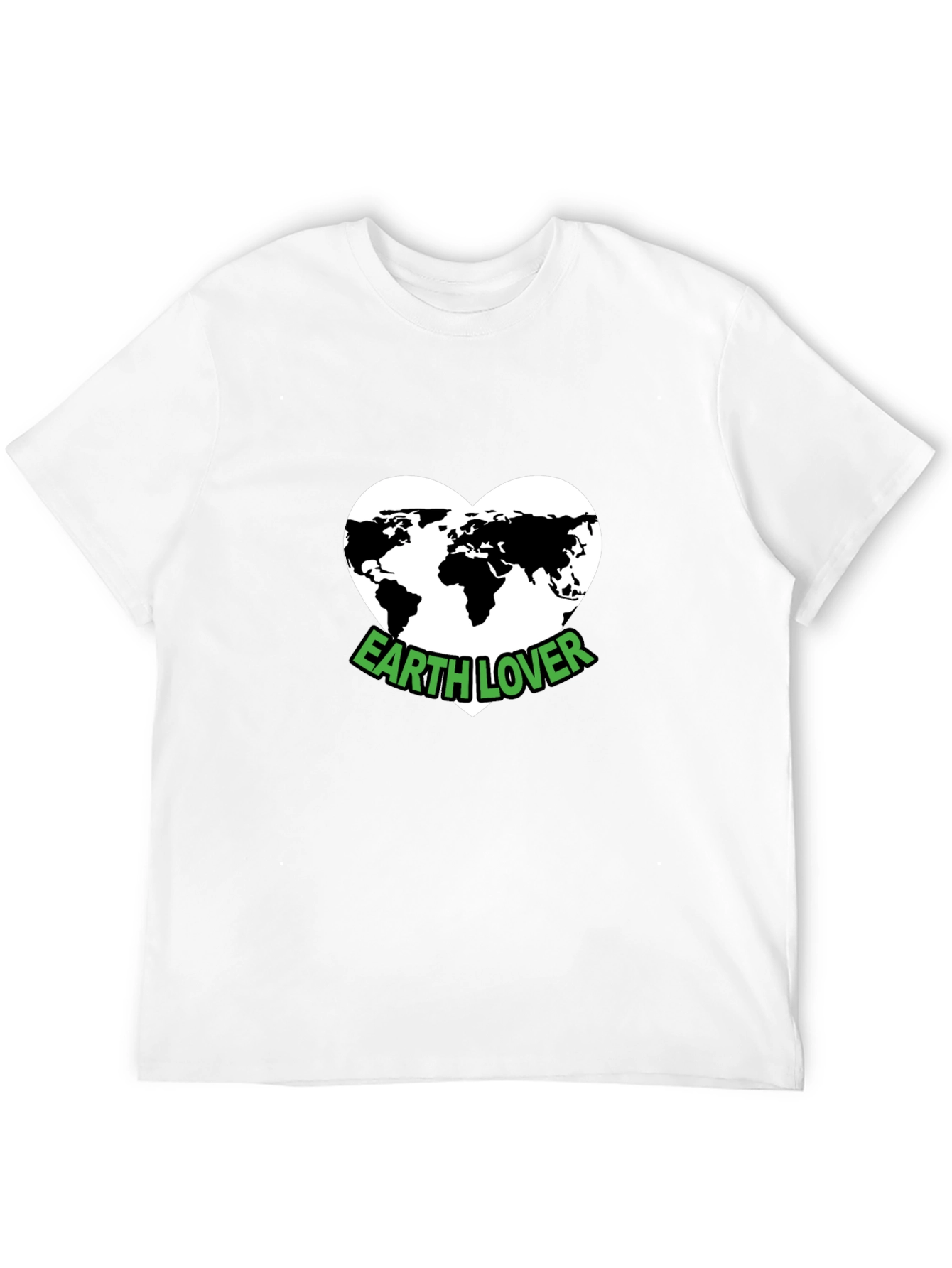 Earth Lover T-Shirt - Black Graphic Tee
