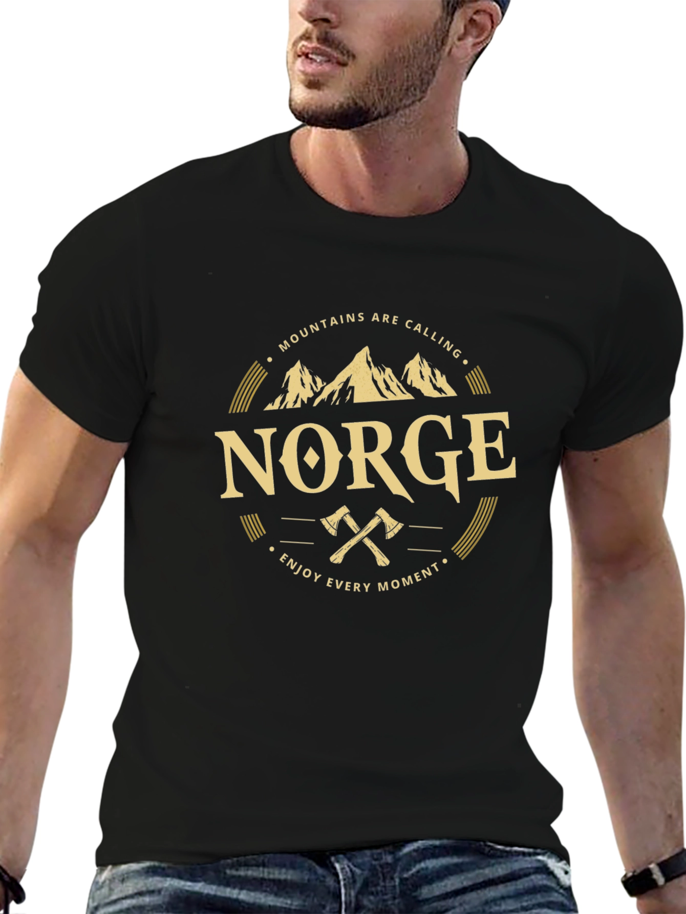 NORGE Graphic Tee - Mountains are Calling T-Shirt