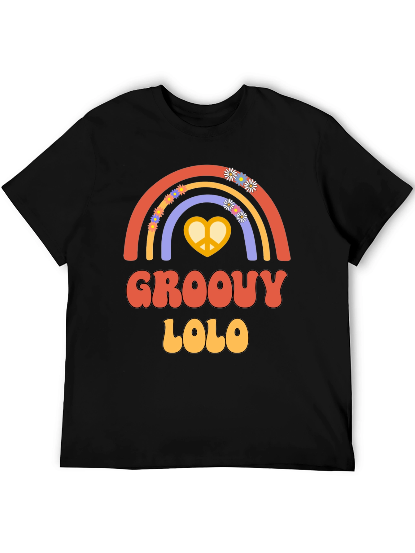 Groovy Lolo Retro Rainbow T-Shirt
