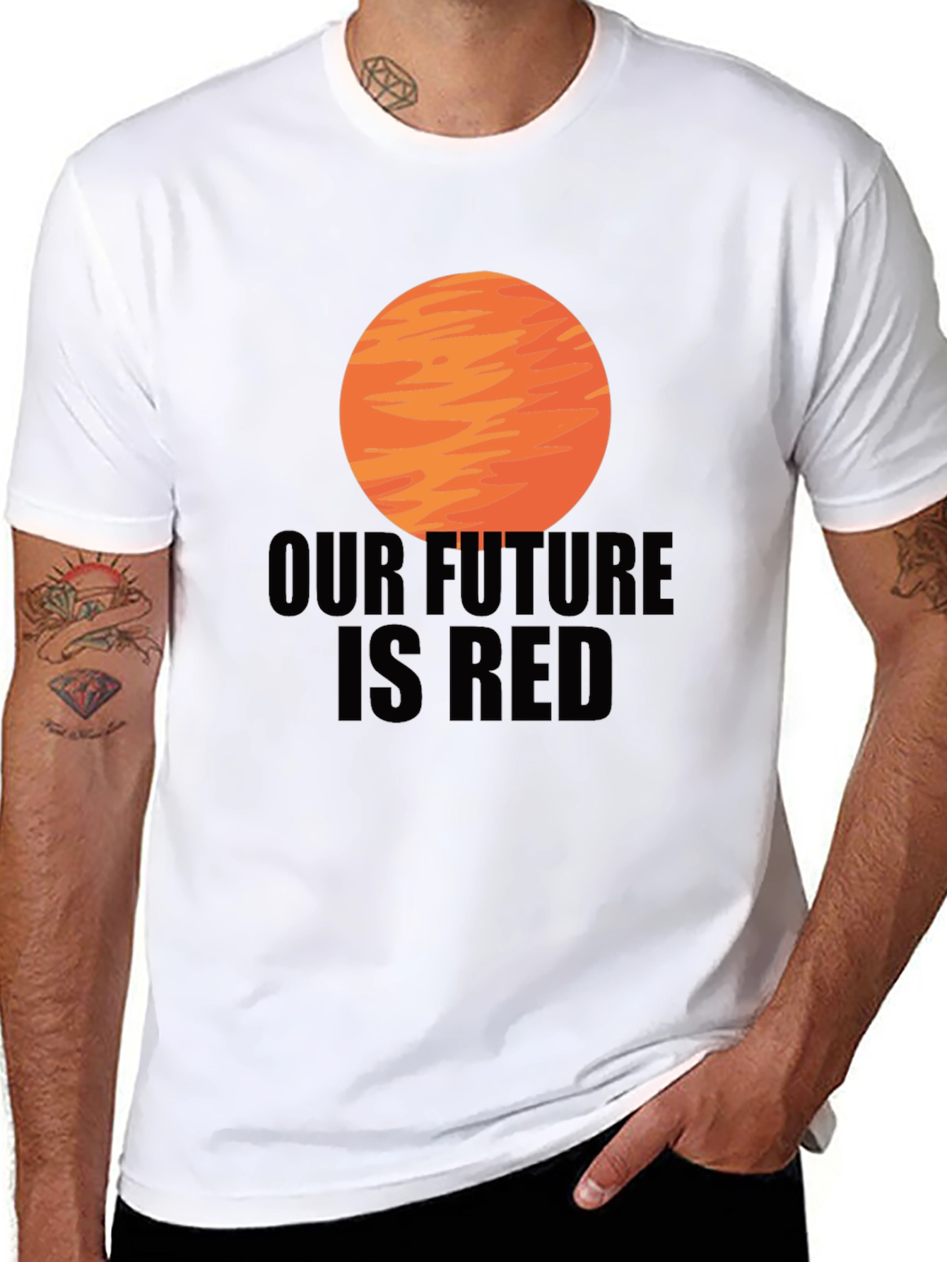 Our Future Is Red Graphic T-Shirt