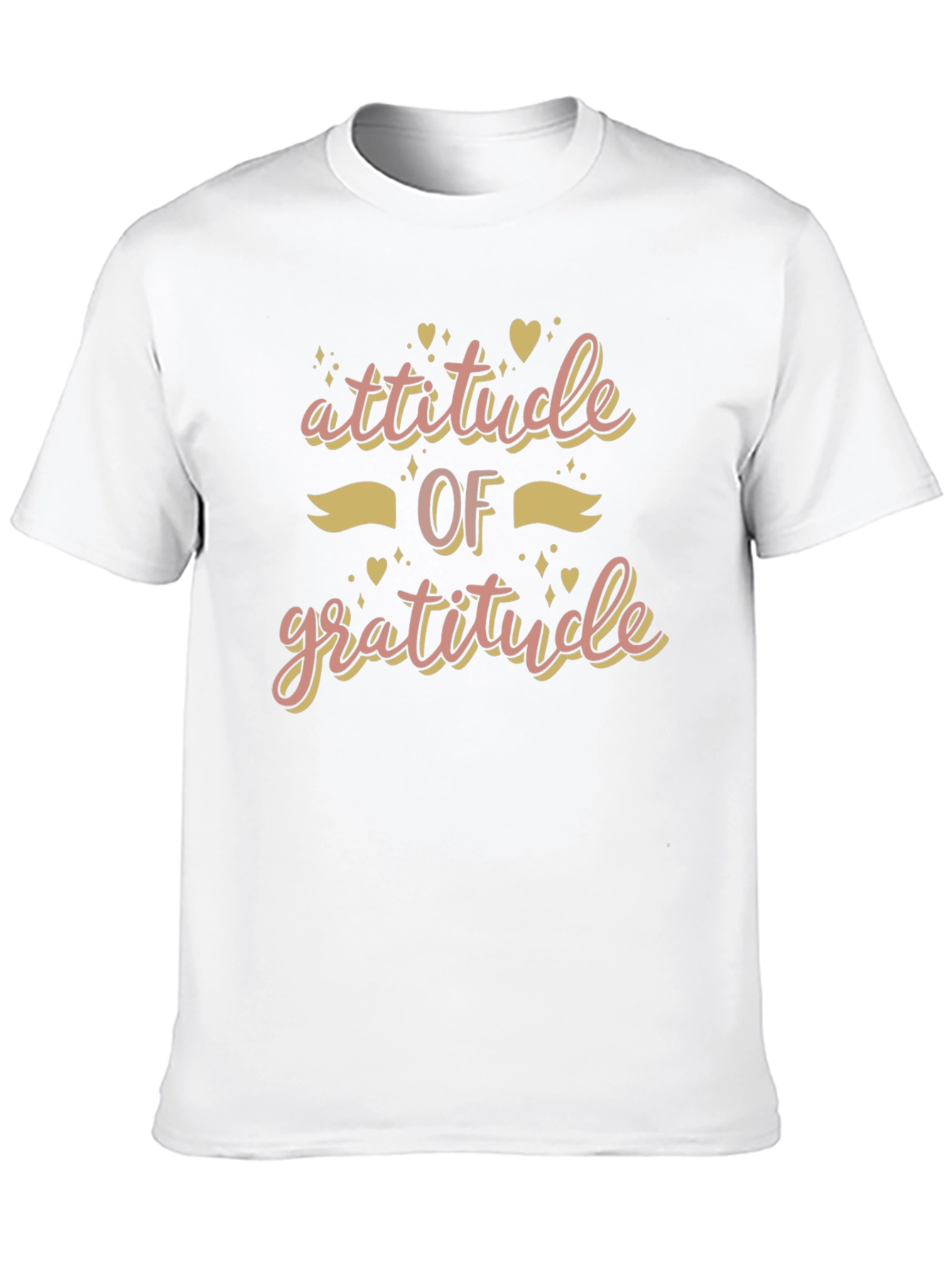 Attitude of Gratitude Black T-Shirt