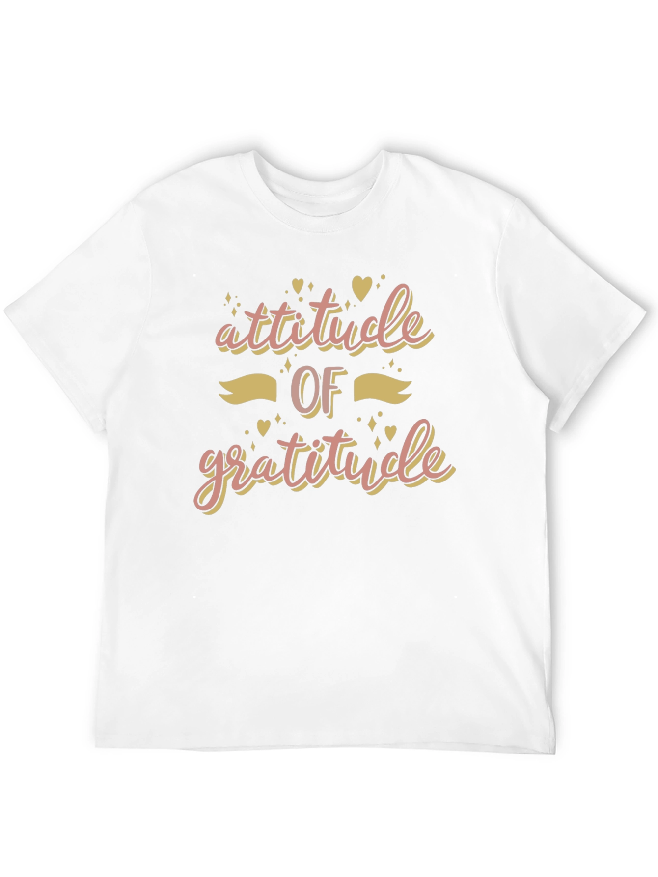 Attitude of Gratitude Black T-Shirt