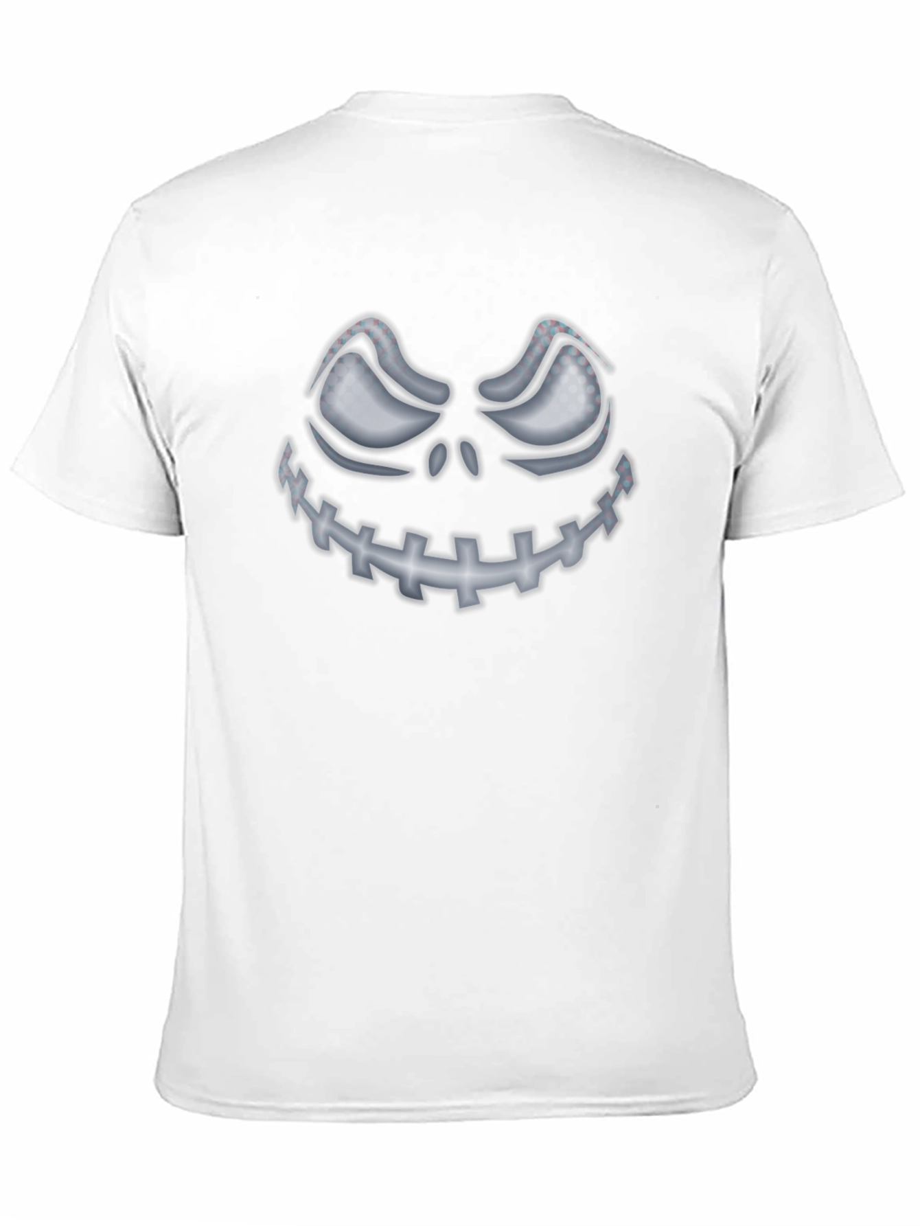 Scary Face Graphic Black T-Shirt