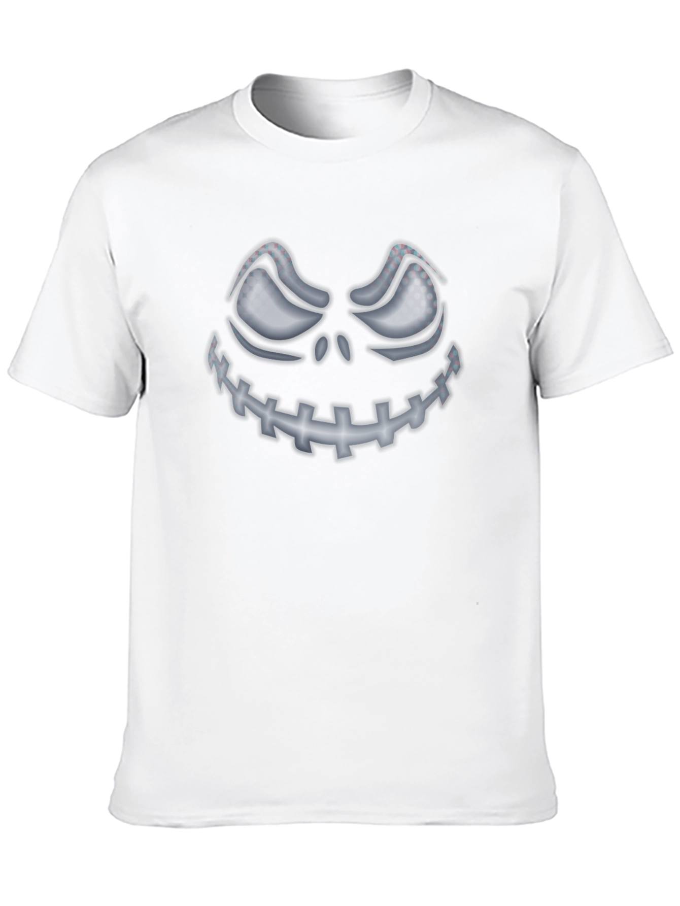 Scary Face Graphic Black T-Shirt