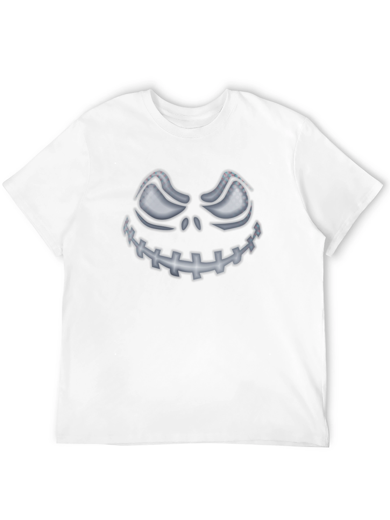 Scary Face Graphic Black T-Shirt