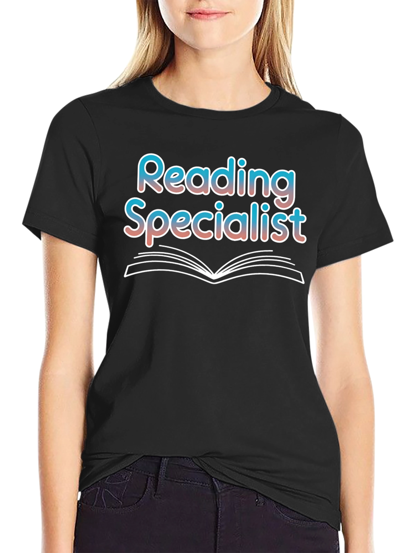 Reading Specialist T-Shirt Book Teacher Novelty
