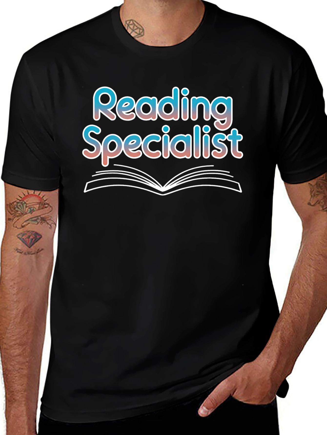 Reading Specialist T-Shirt Book Teacher Novelty