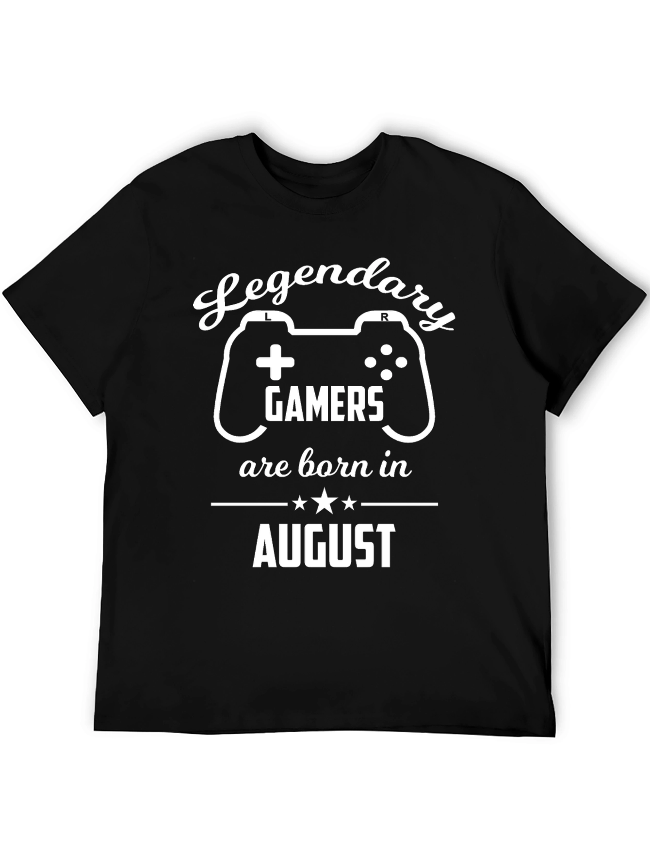 Legendary Gamers Born in August T-Shirt